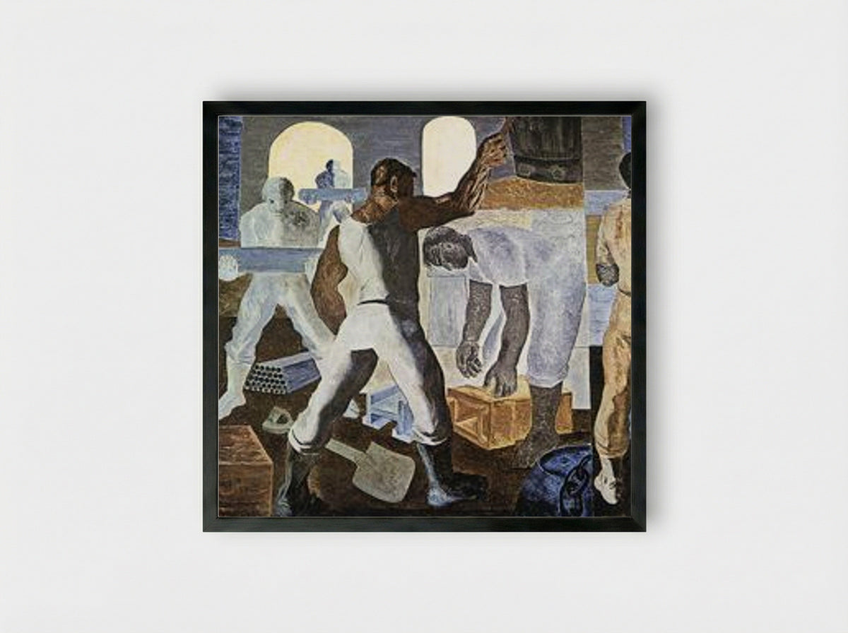 Ferro - Candido Portinari - Framed Print Black