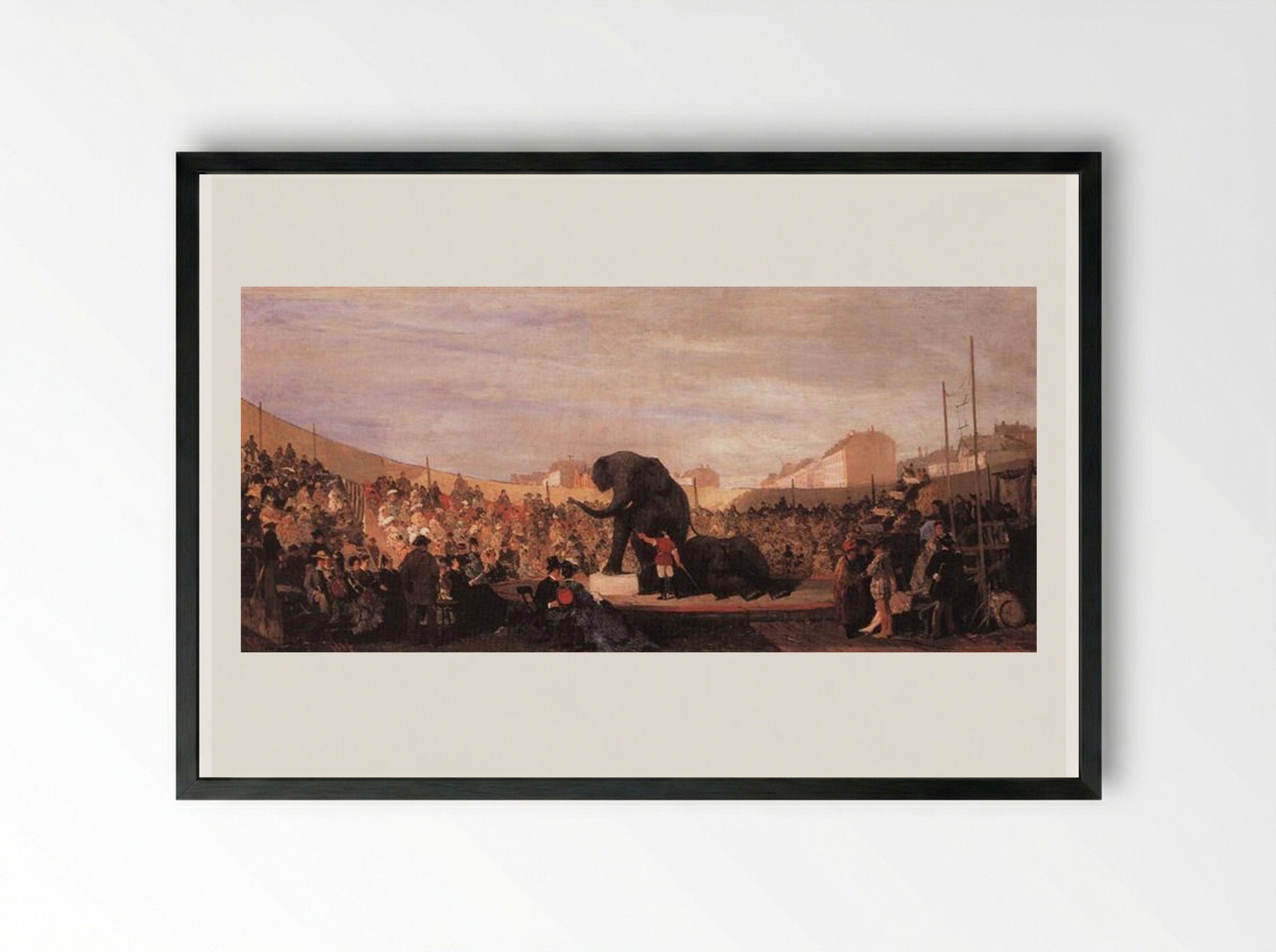 Festival in Munich - Konstantinos Volanakis - Framed Print Black