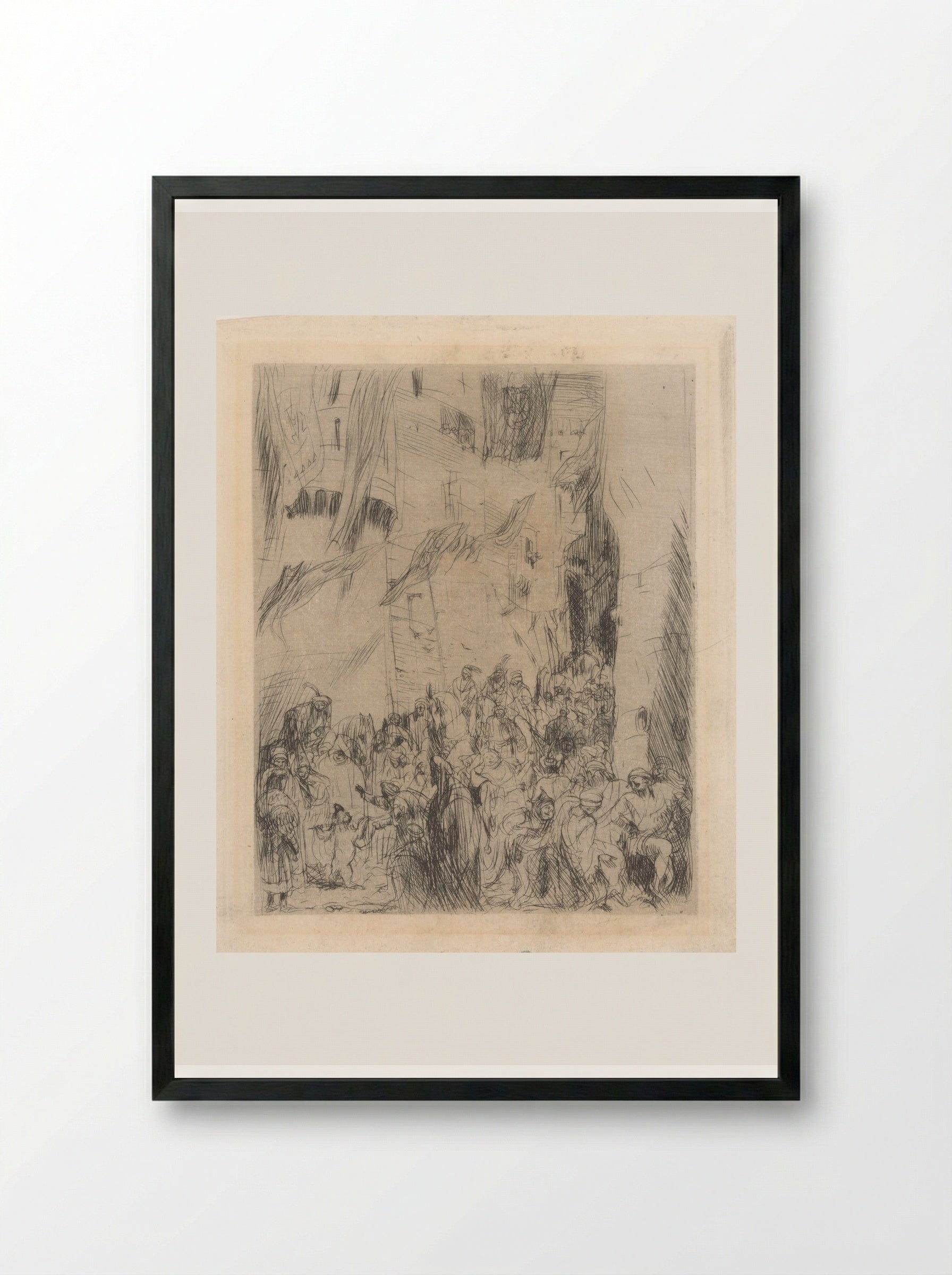 Festival - Marius Bauer - Framed Print Black