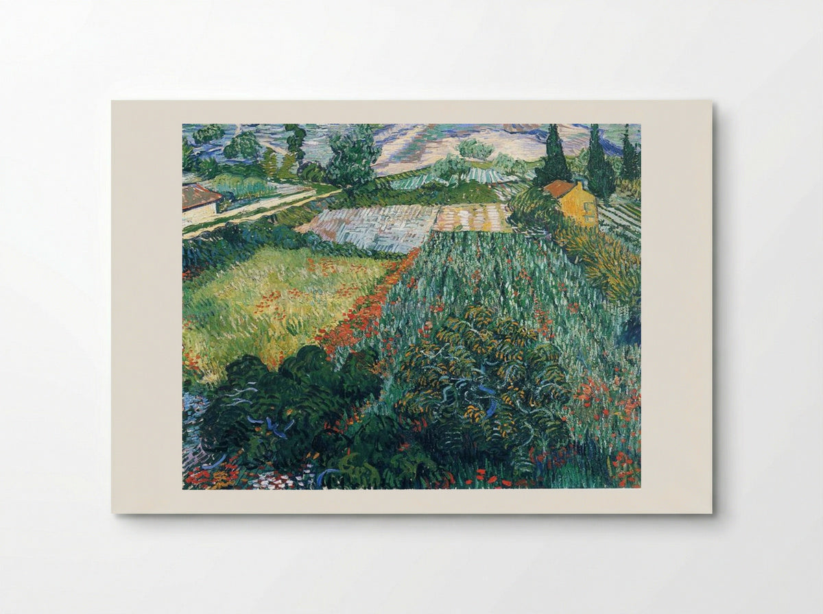 Field with Poppies - Vincent van Gogh - Poster