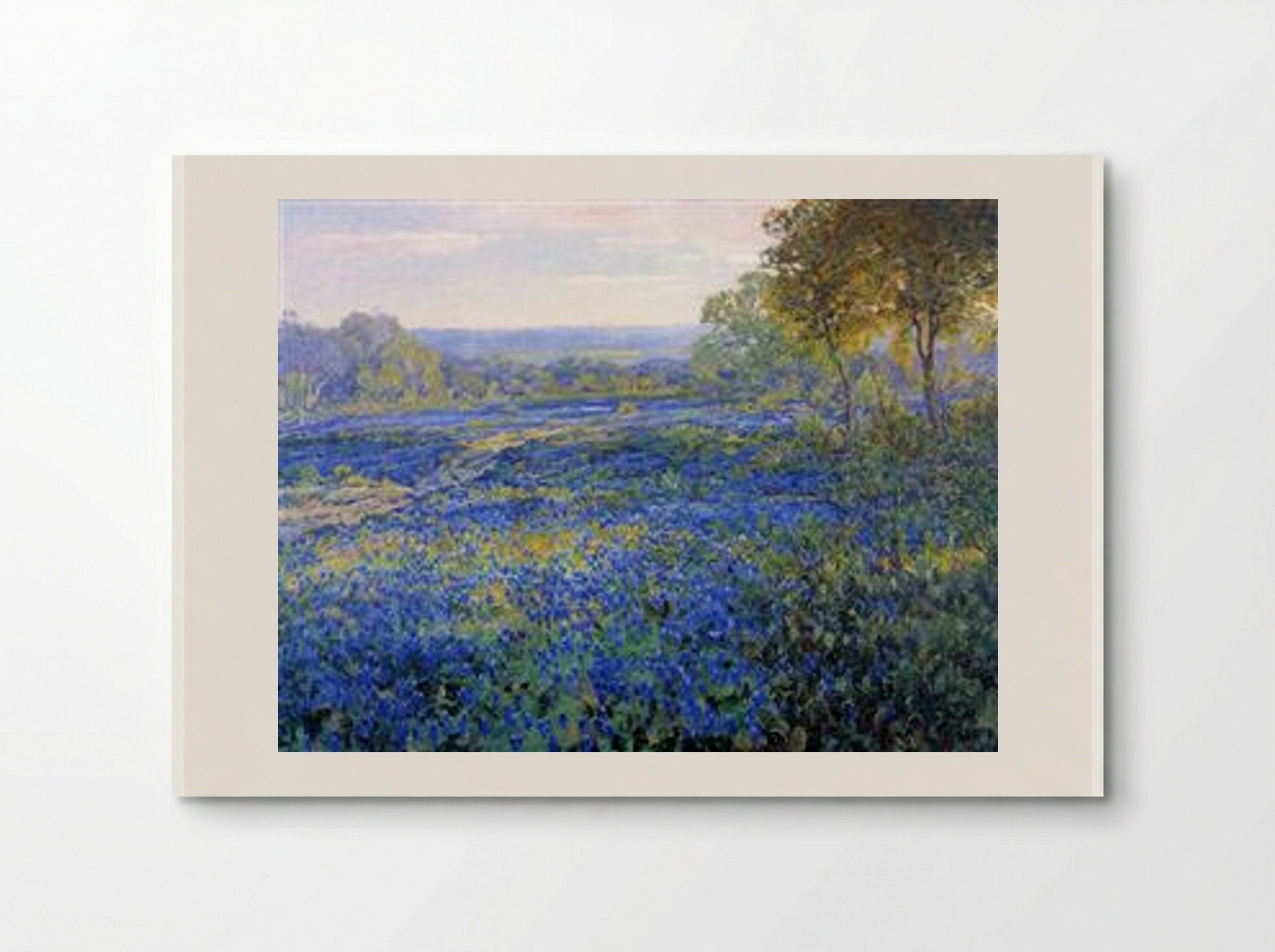 Fields of Bluebonnets - Robert Julian Onderdonk - Poster