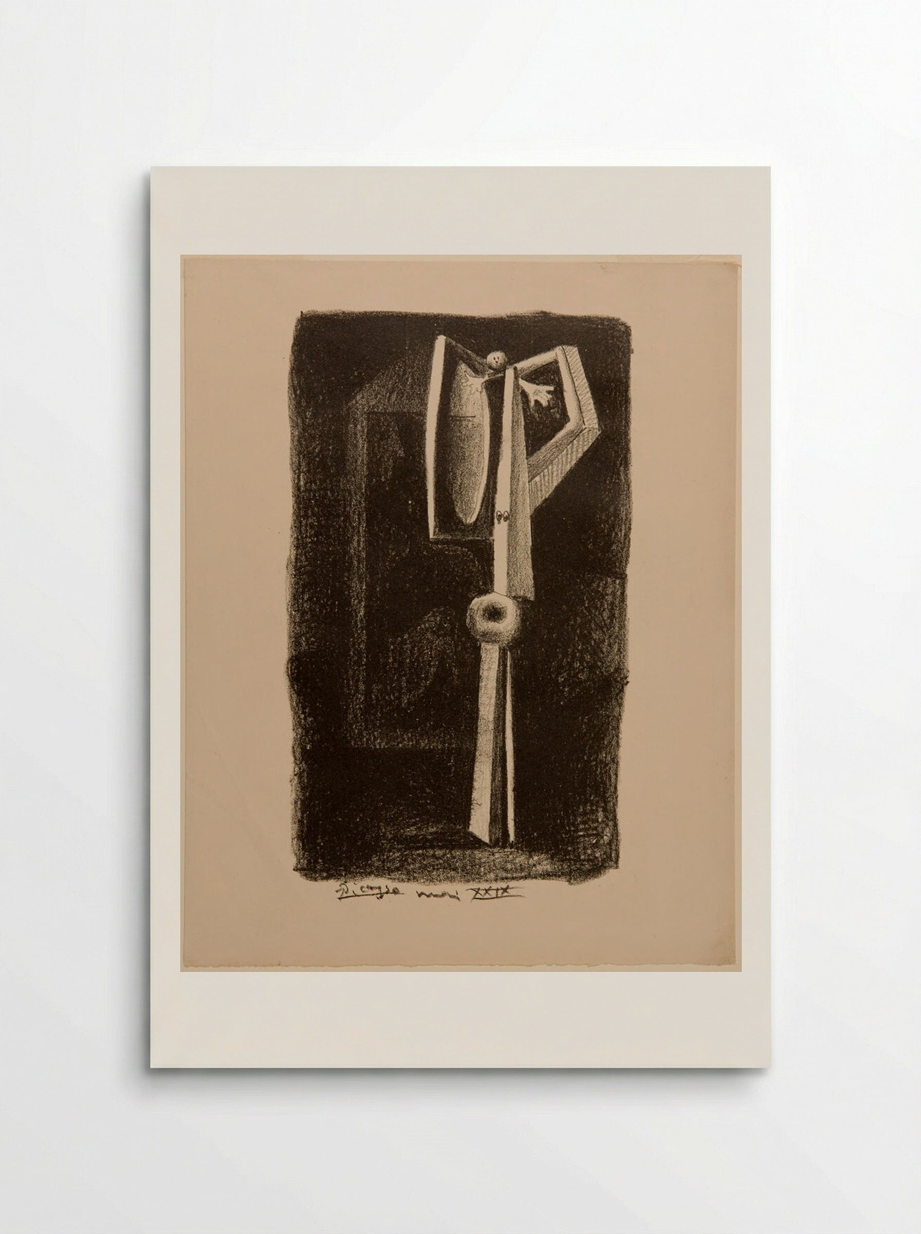 Figure, Bather in the Hut - Pablo Picasso - Poster