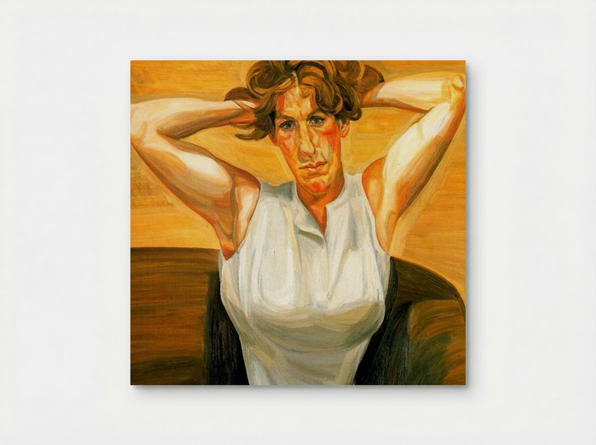 Figure with Bare Arms - Lucian Freud - Poster