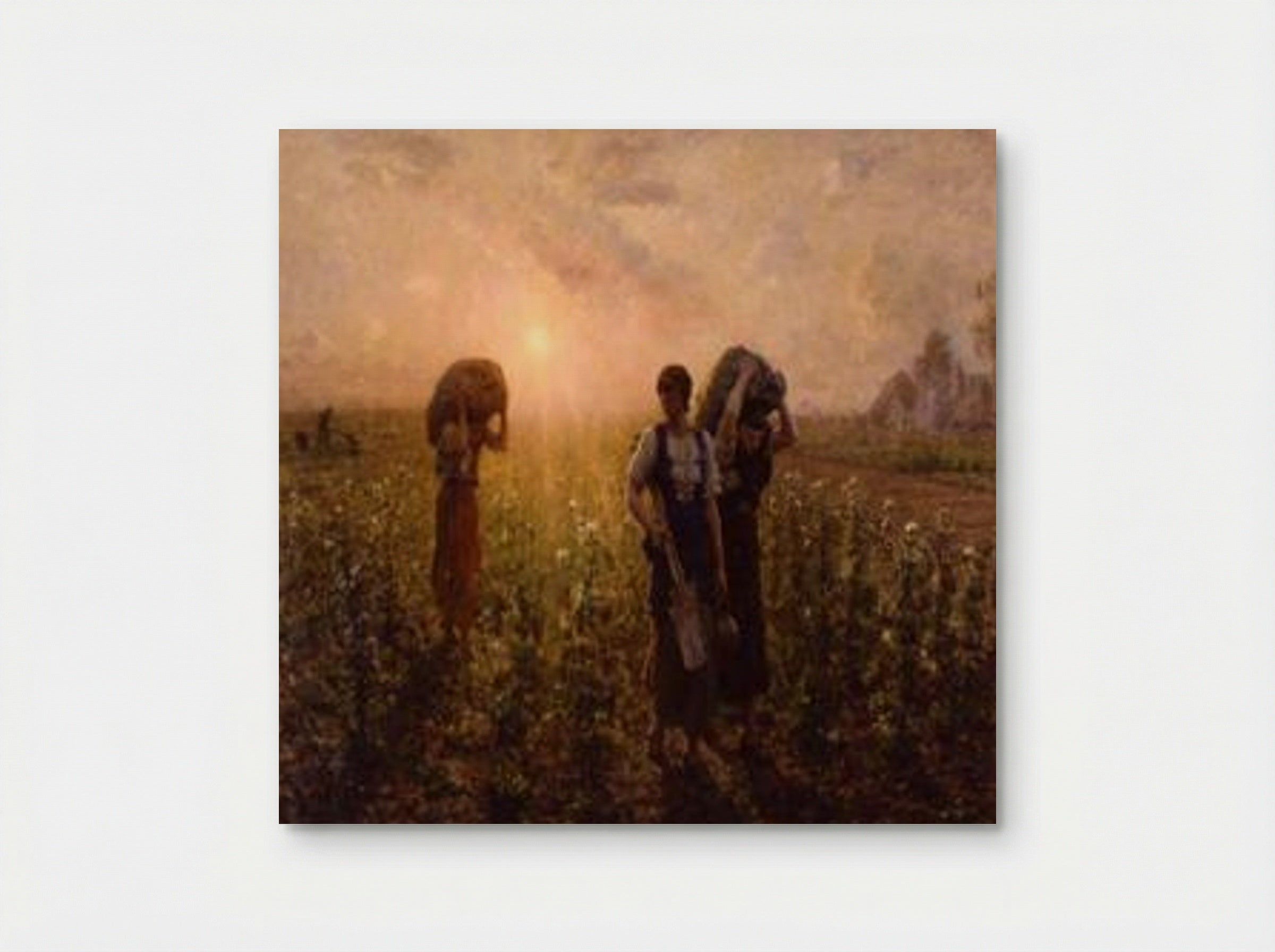 Fin du travail - Jules Breton - Poster