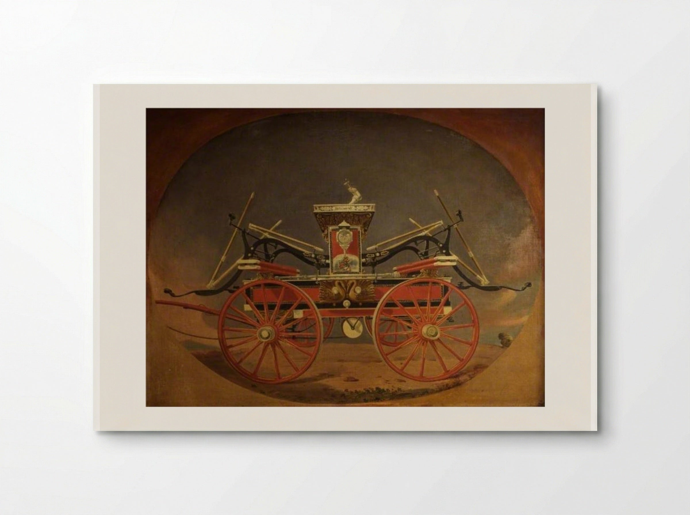 Fire Steamer Engine 'Fairmount' - Thomas Sully - Poster