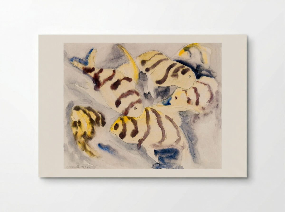Fish Series, No. 3 - Charles Demuth - Poster