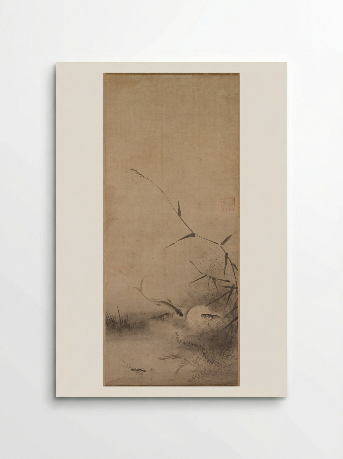 Fish and Seaweed - Rinkyo - Poster