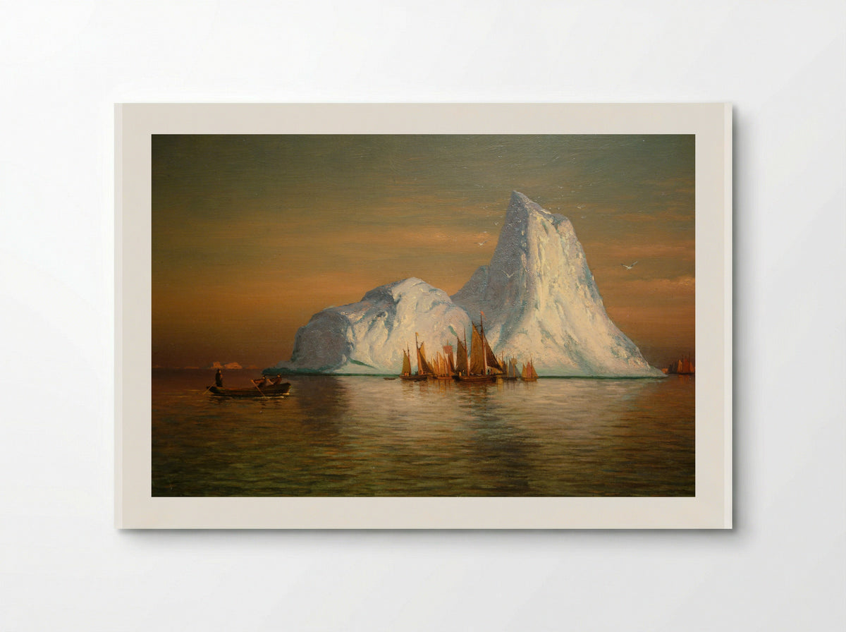 Fishing Fleet off Labrador - William Bradford - Poster