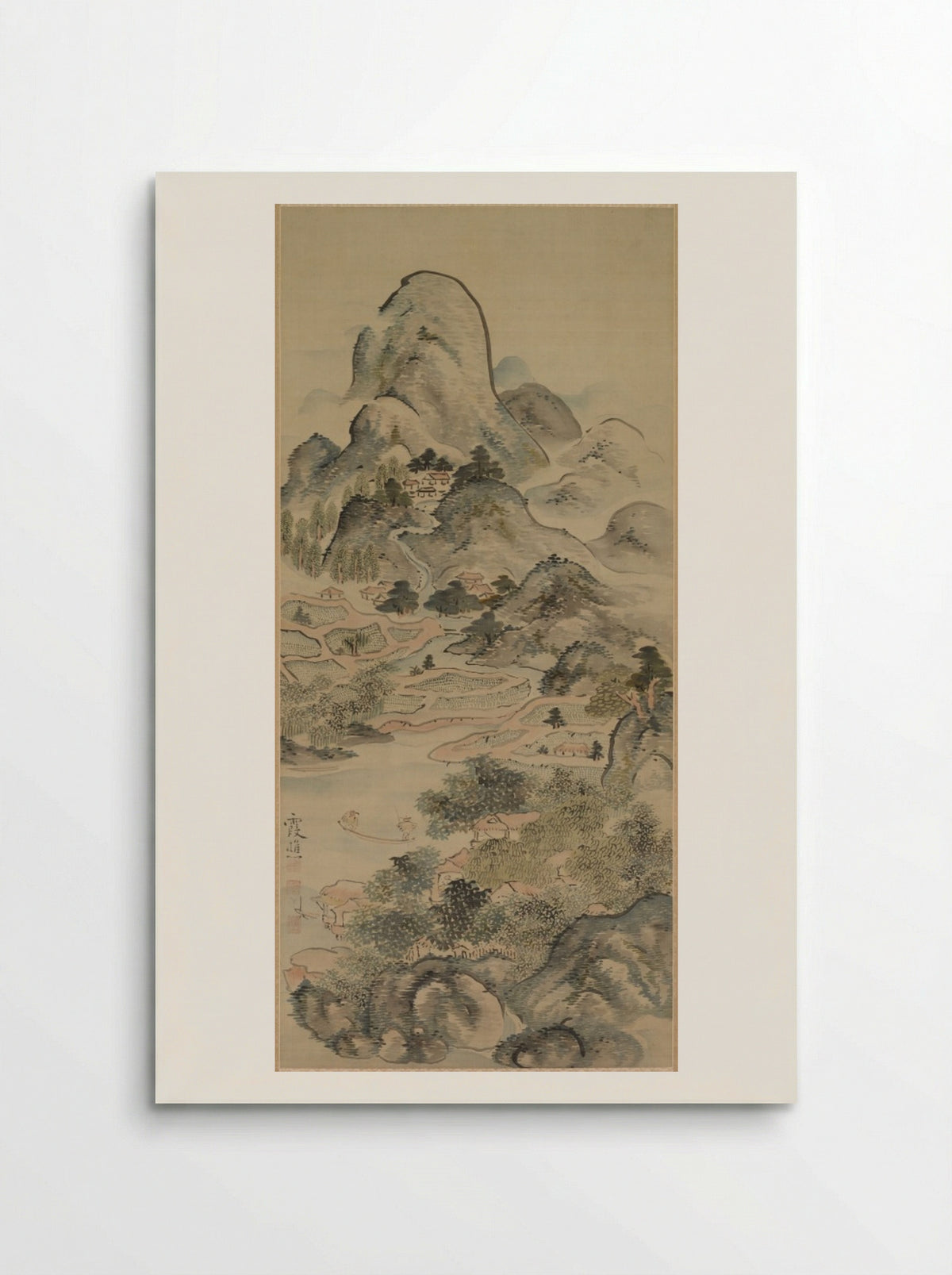 Fishing in Springtime - Ike Taiga - Poster