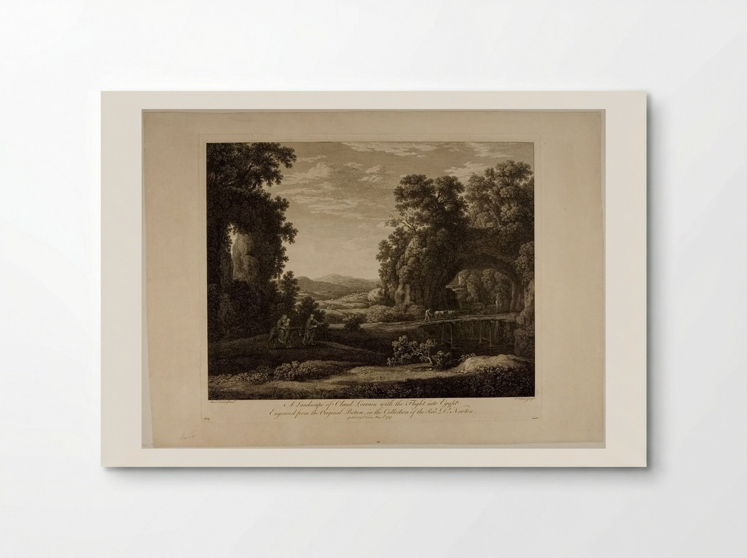 Flight into Egypt - François Vivares - Poster
