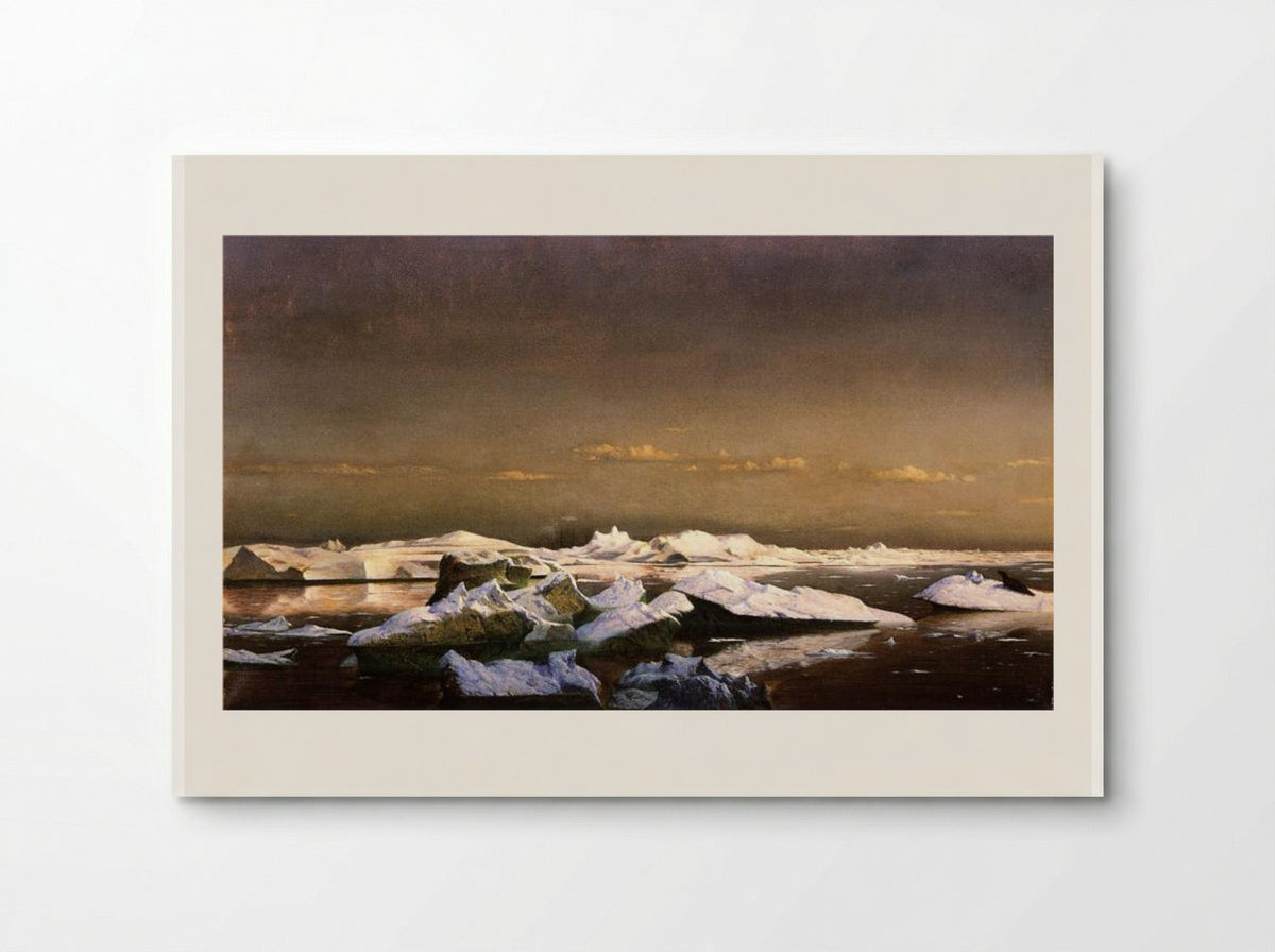 Floe-Ice - William Bradford - Poster