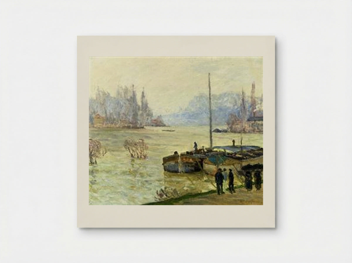 Flood (Joinville-le-Pont) - Maxime Maufra - Poster