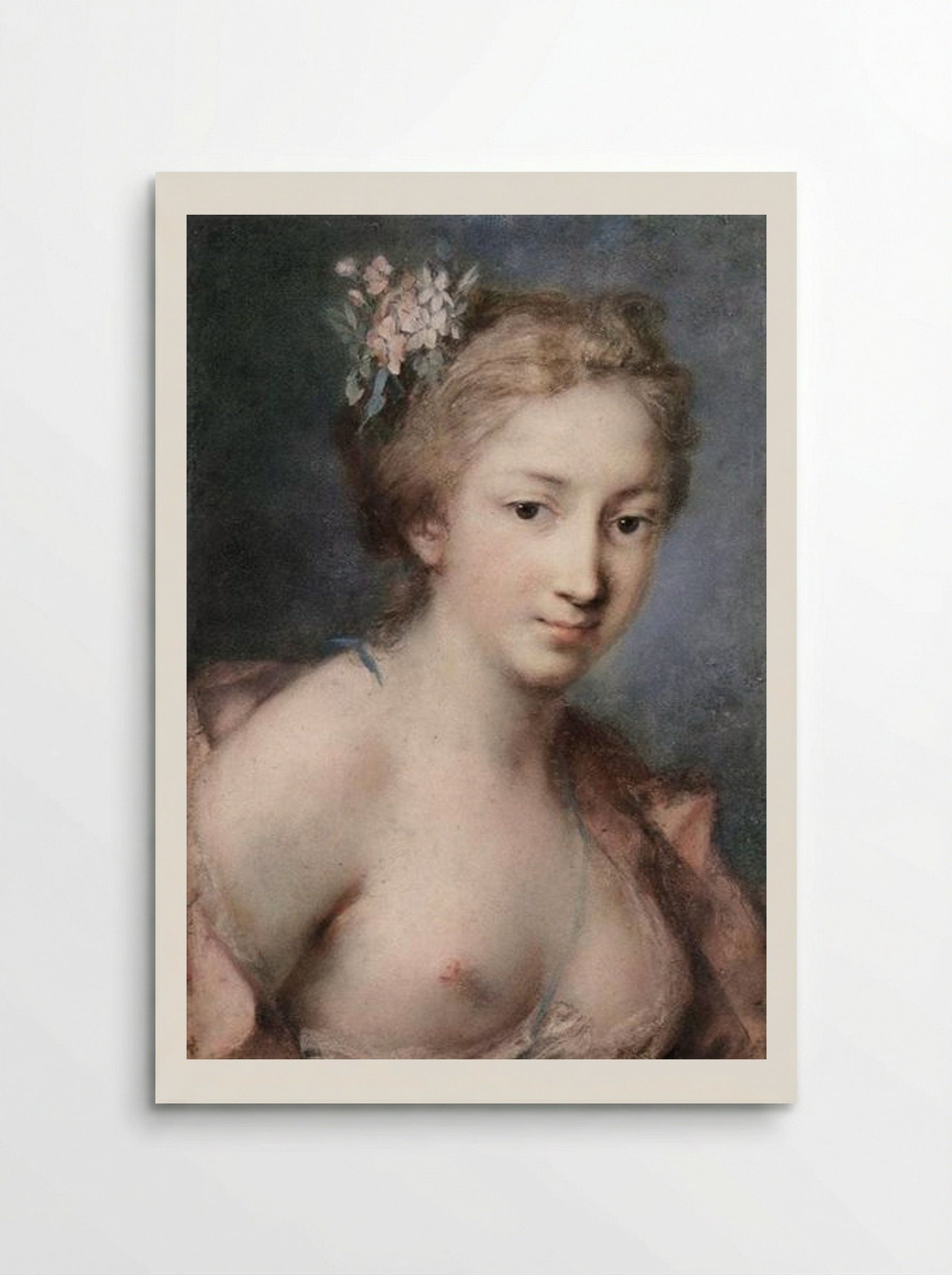 Flora - Rosalba Carriera - Poster