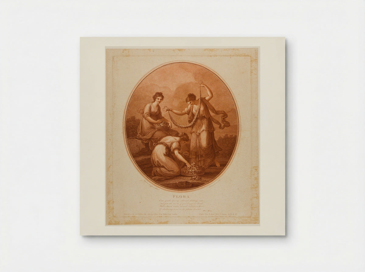 Flora - Francesco Bartolozzi - Poster