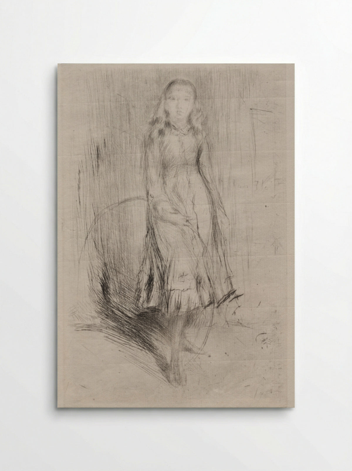 Florence Leyland - James McNeill Whistler - Poster