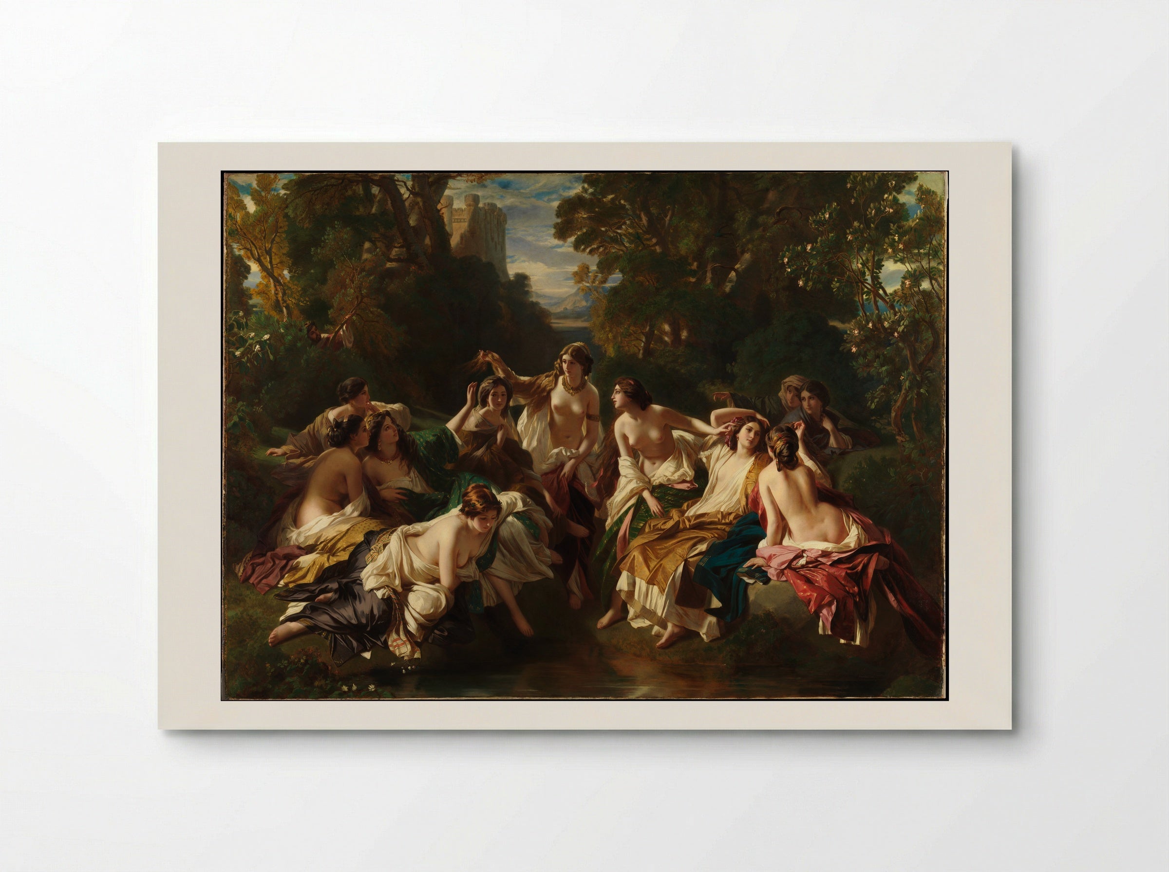 Florinda - Franz Xaver Winterhalter - Poster