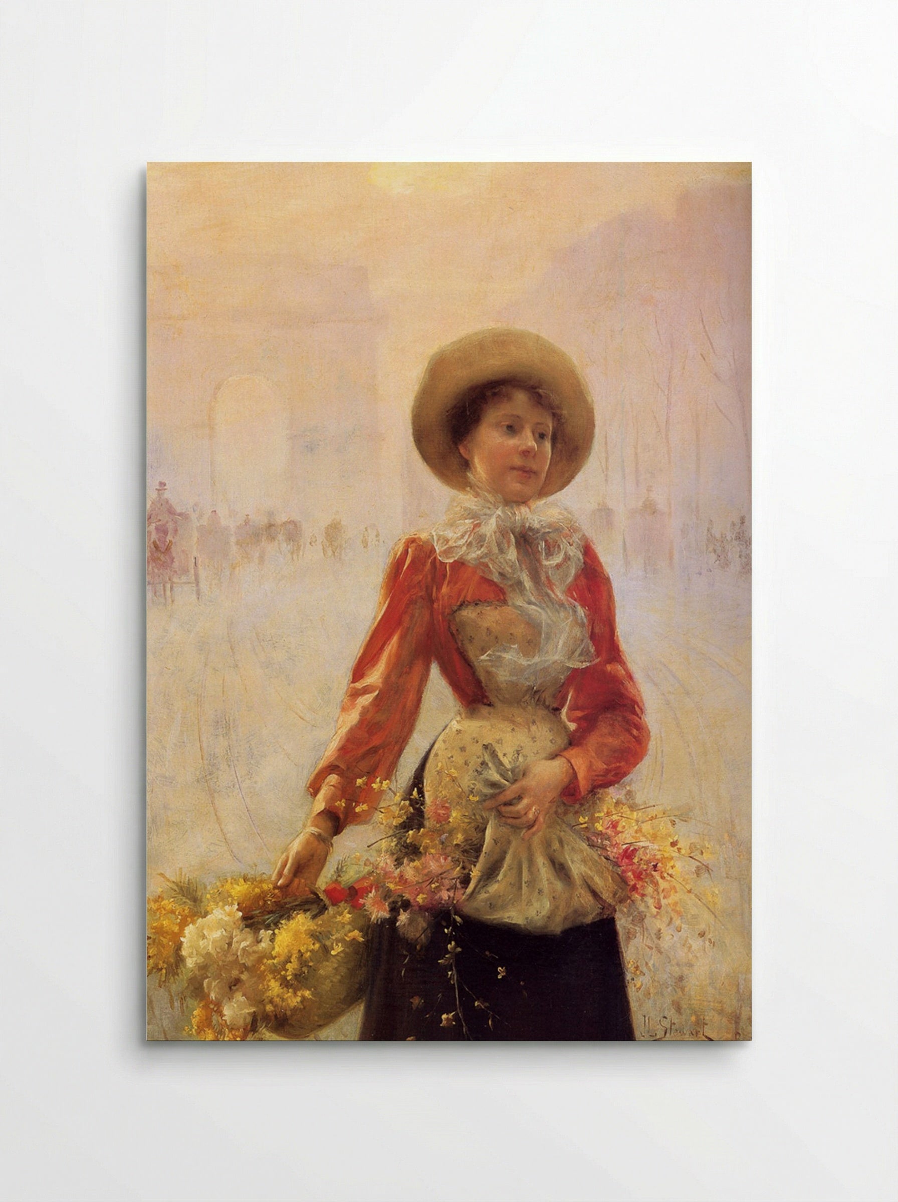 Flower Girl - Julius LeBlanc Stewart - Poster