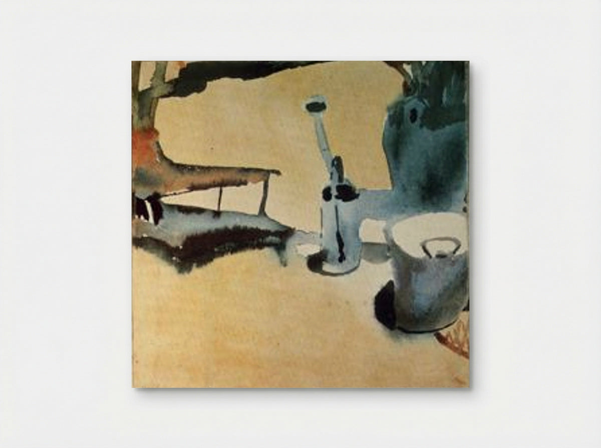 Flower stand with watering can and bucket - Paul Klee - Poster