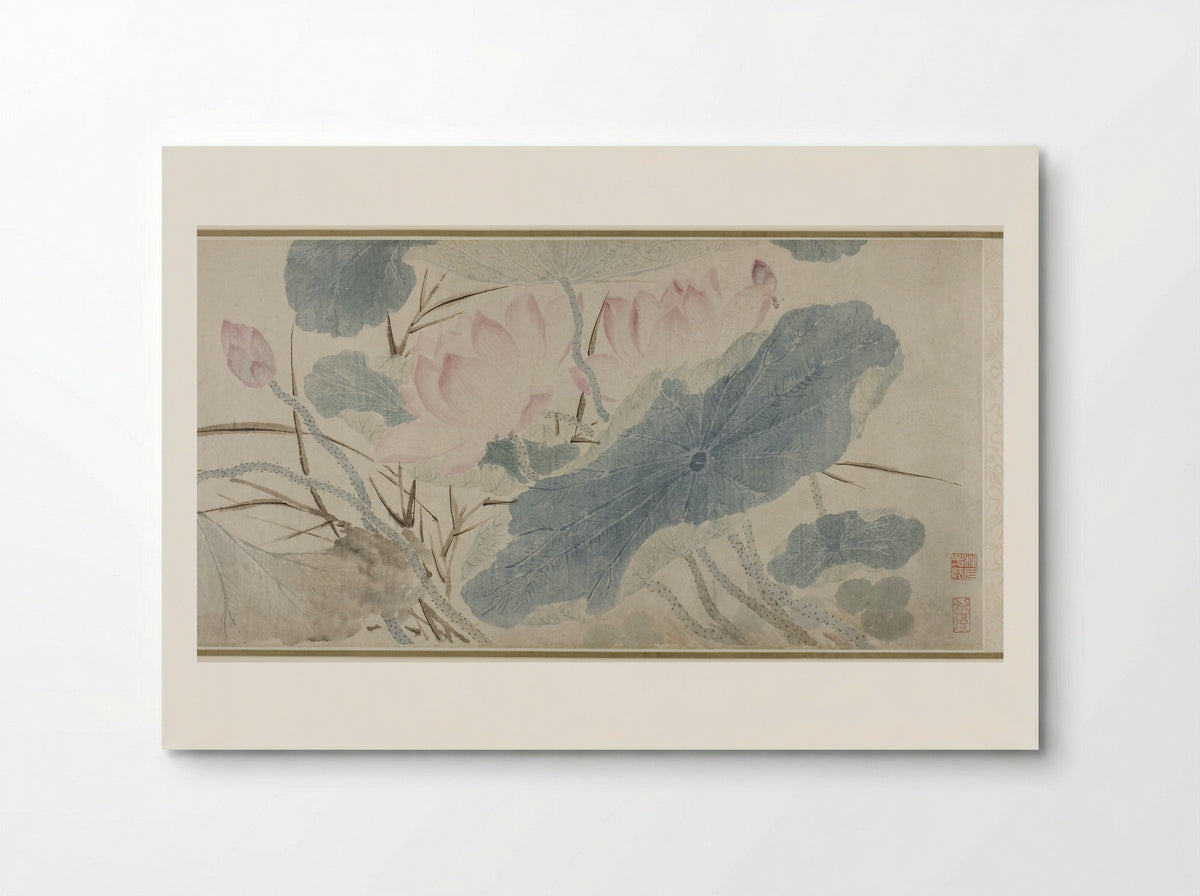 Flowering Lotus - Chen Chun - Poster