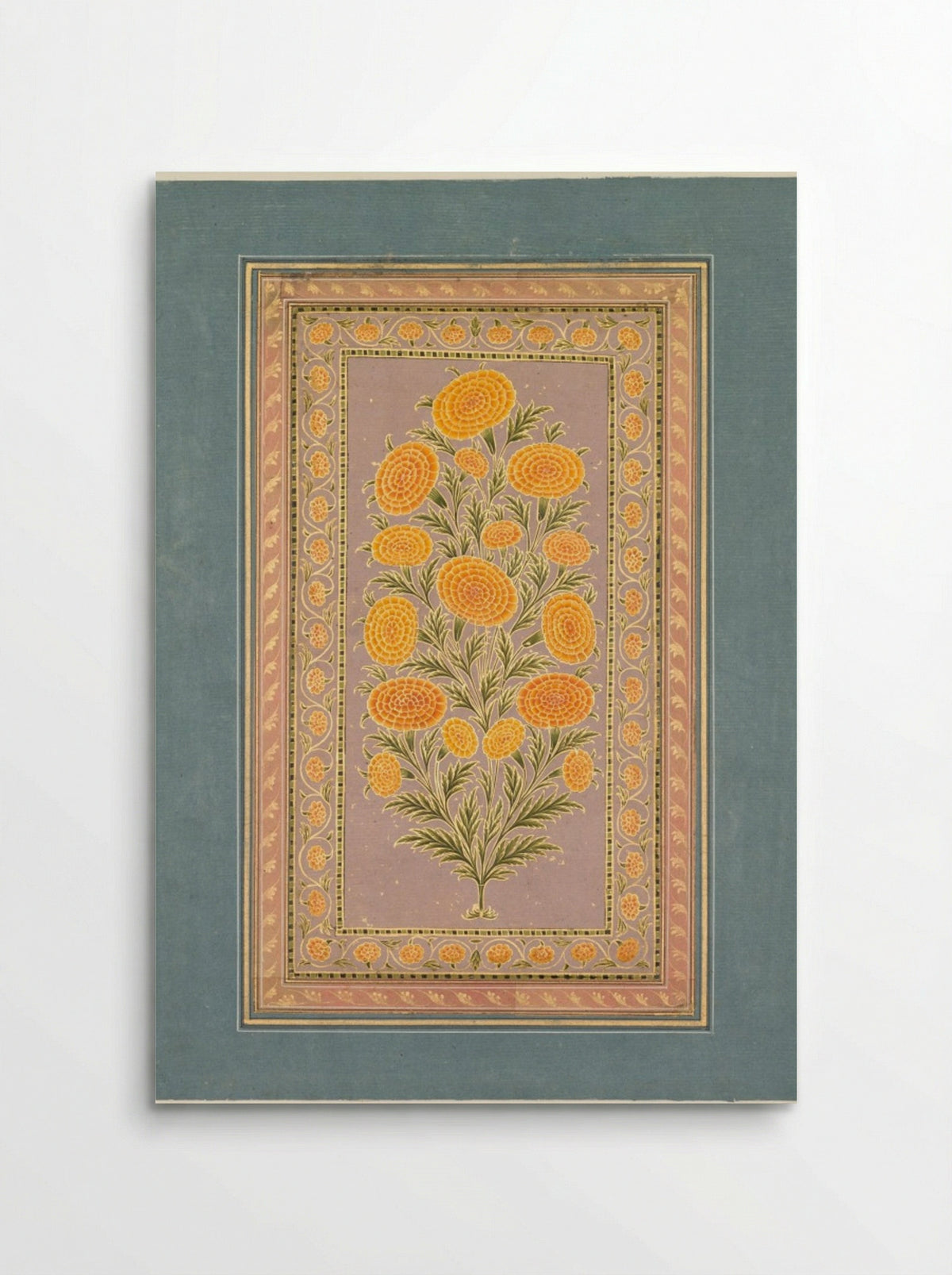 Flowering Marigold - Hunhar II - Poster