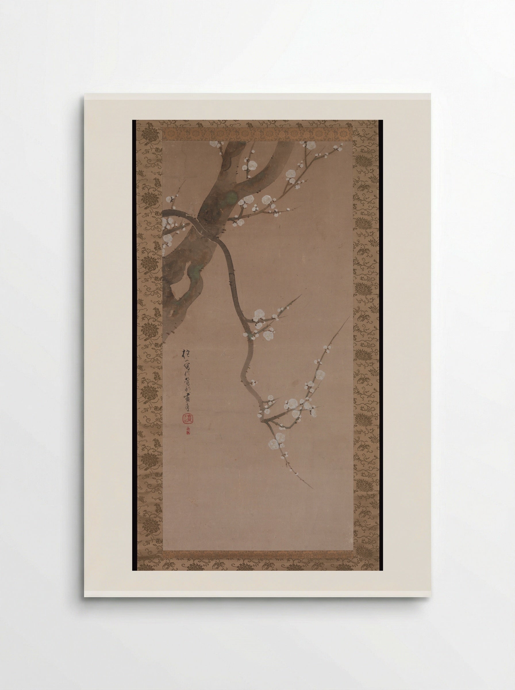 Flowering Plum - Sakai Hōitsu - Poster