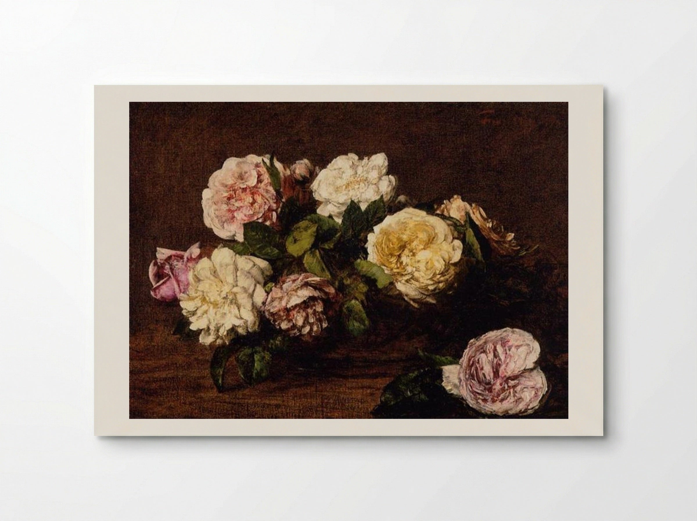 Flowers Roses - Henri Fantin-Latour - Poster