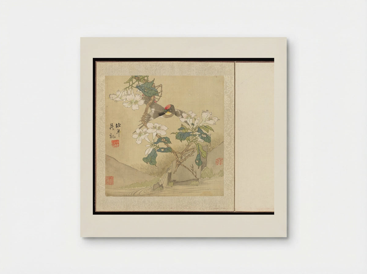 Flowers and Birds - Ren Yi - Poster