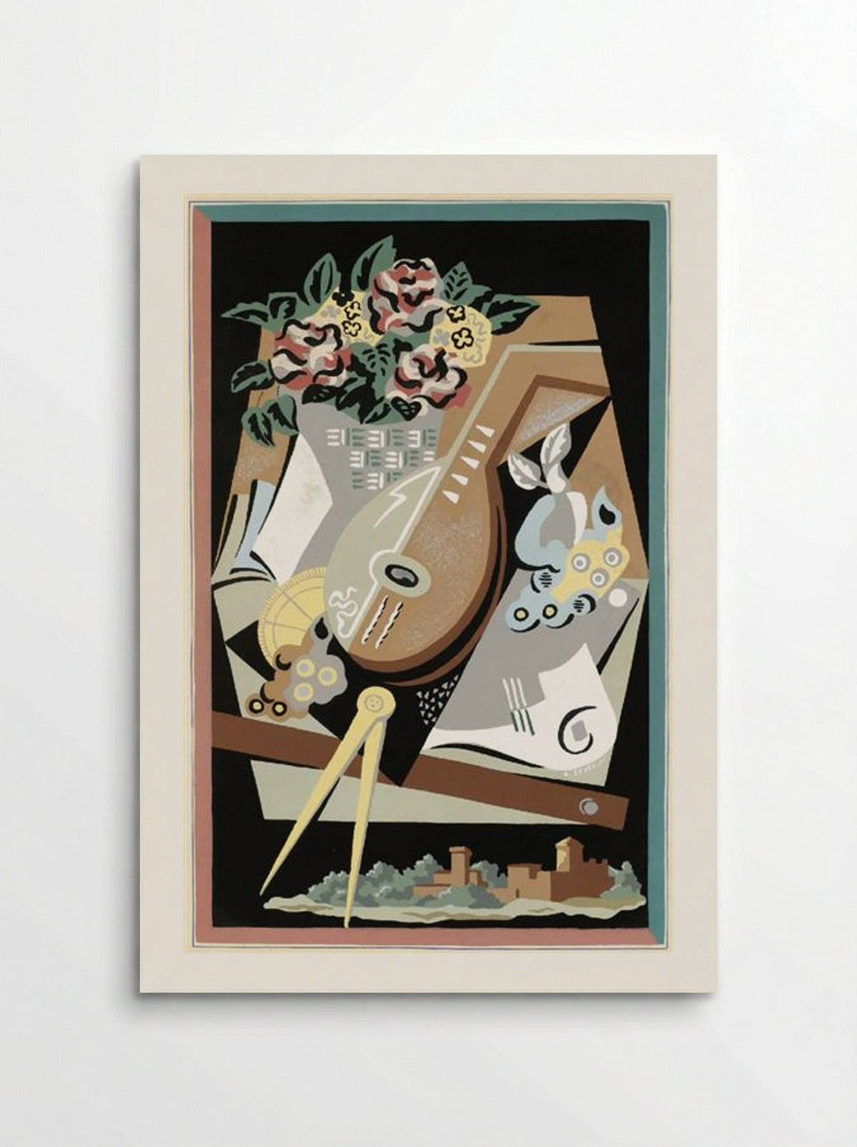 Flowers and Masks - Gino Severini - Poster