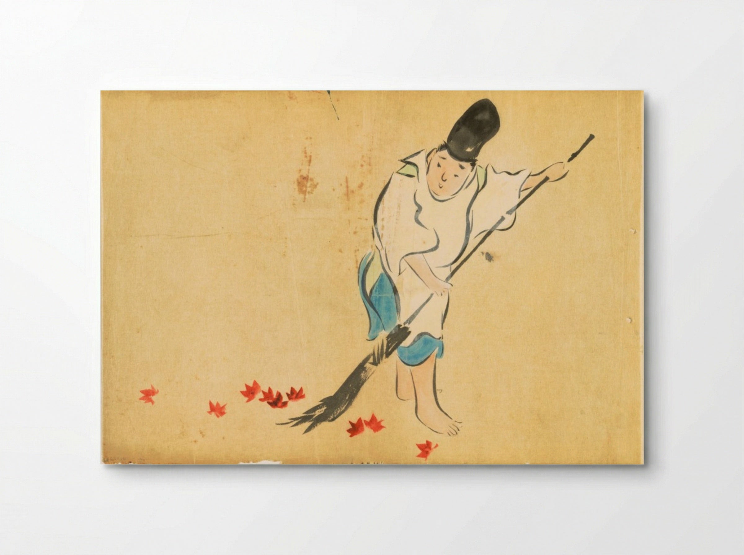 Flowers of a Hundred Worlds (Momoyogusa): Court Guard (Eishi) - Kamisaka Sekka - Poster