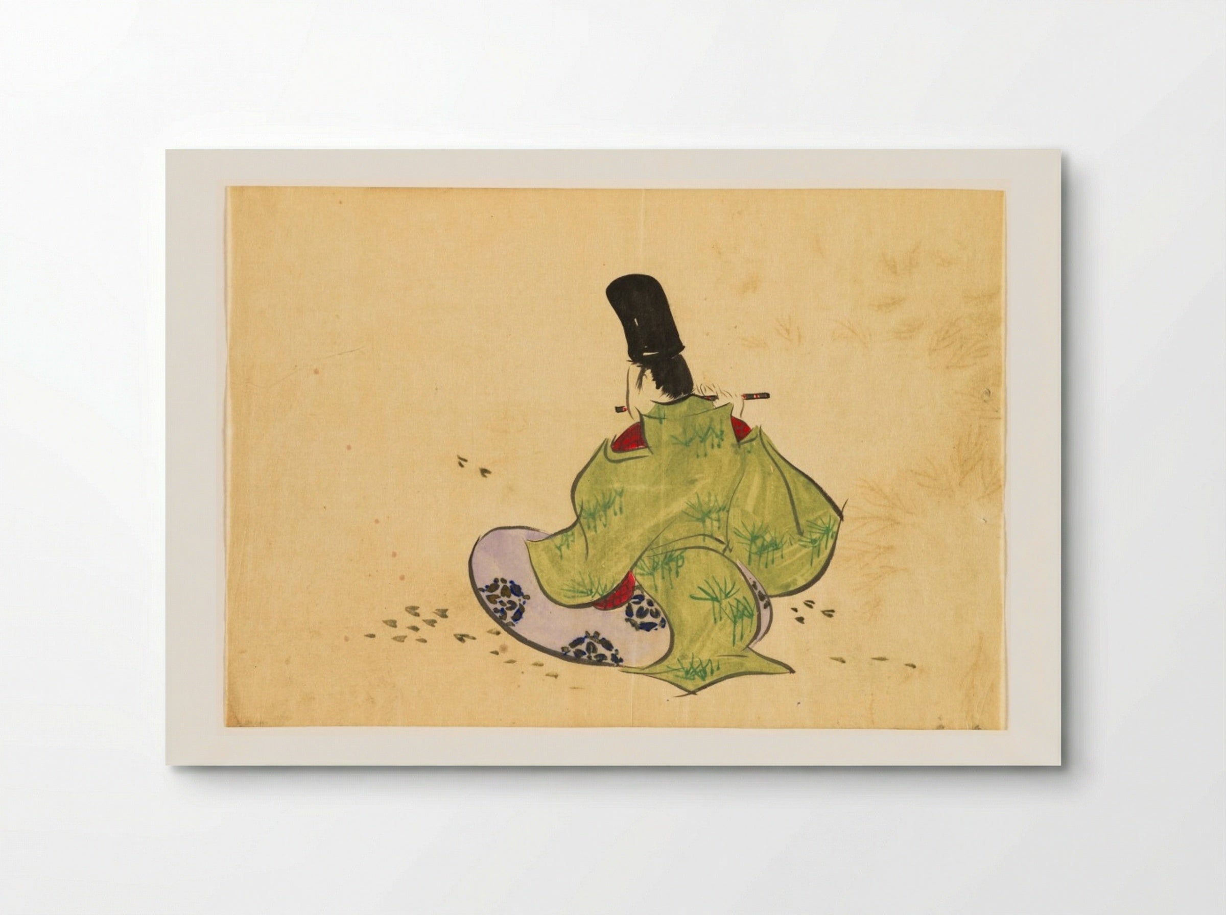 Flowers of a Hundred Worlds (Momoyogusa): Late Spring (Boshun) - Kamisaka Sekka - Poster