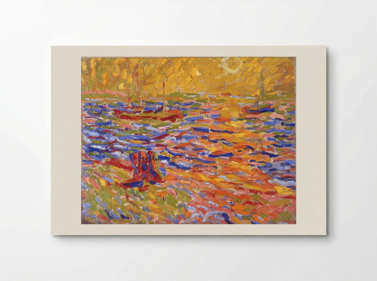 Flusslandschaft - Max Pechstein - Poster