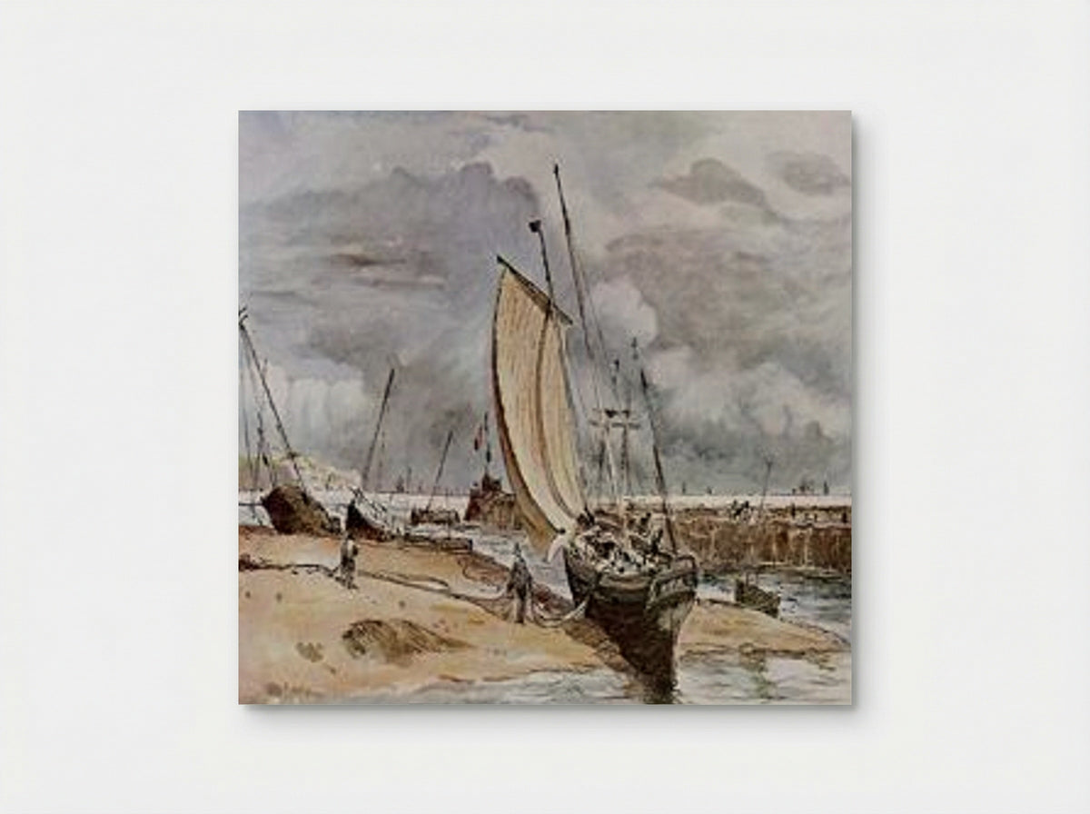 Folkestone Harbour - John Constable - Poster