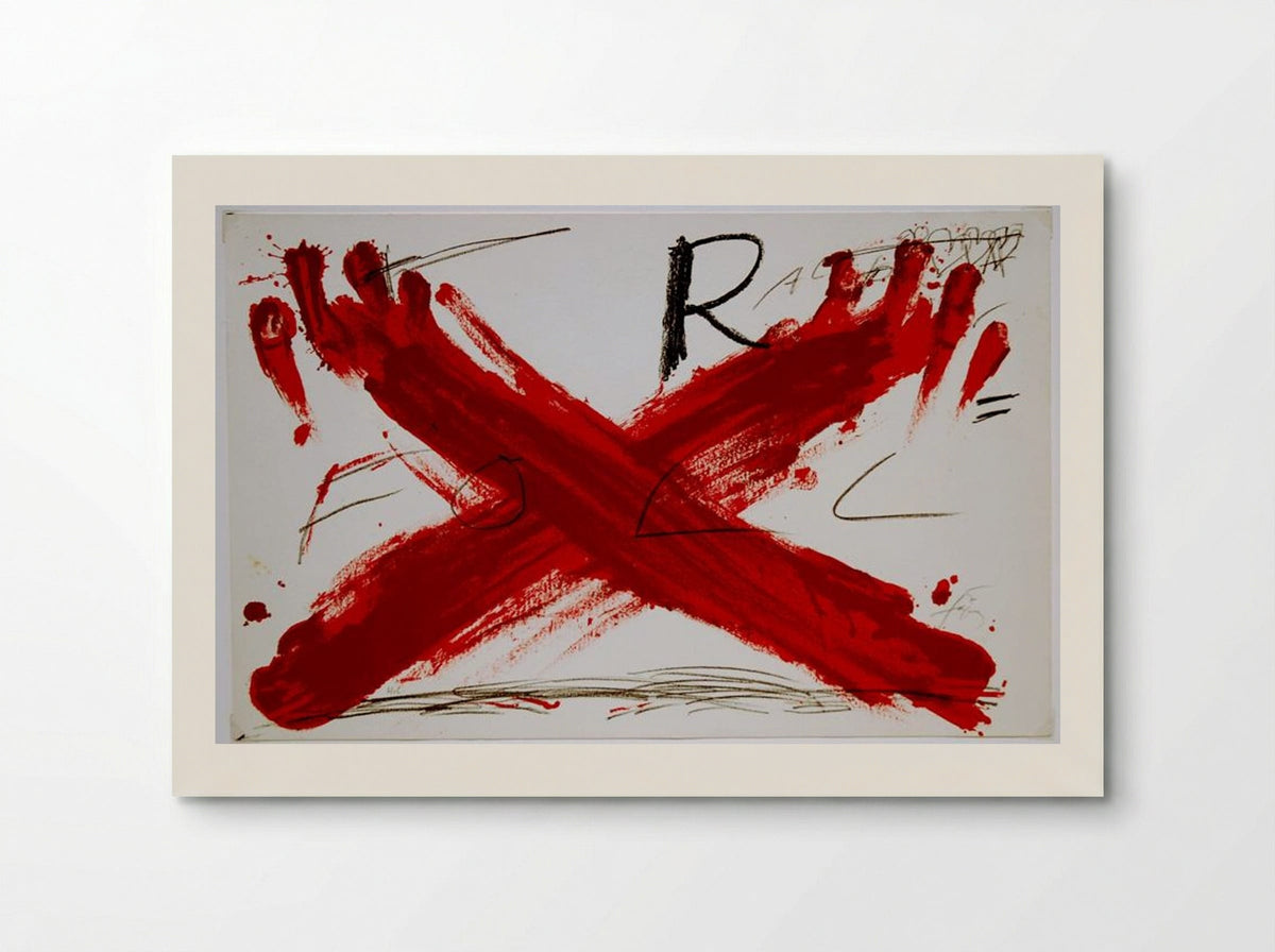 Foll - Antoni Tàpies - Poster