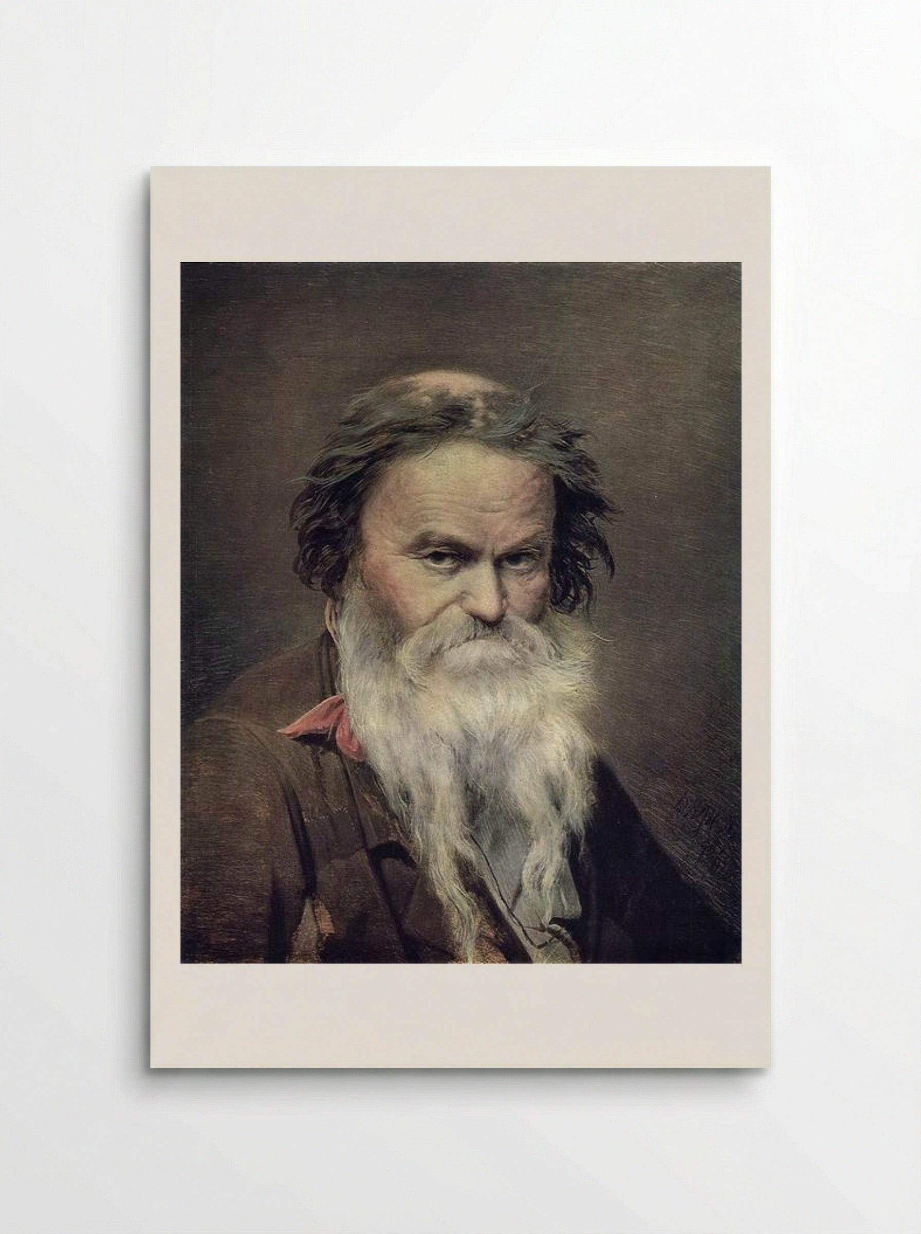 Fomushka-owl - Vasily Perov - Poster