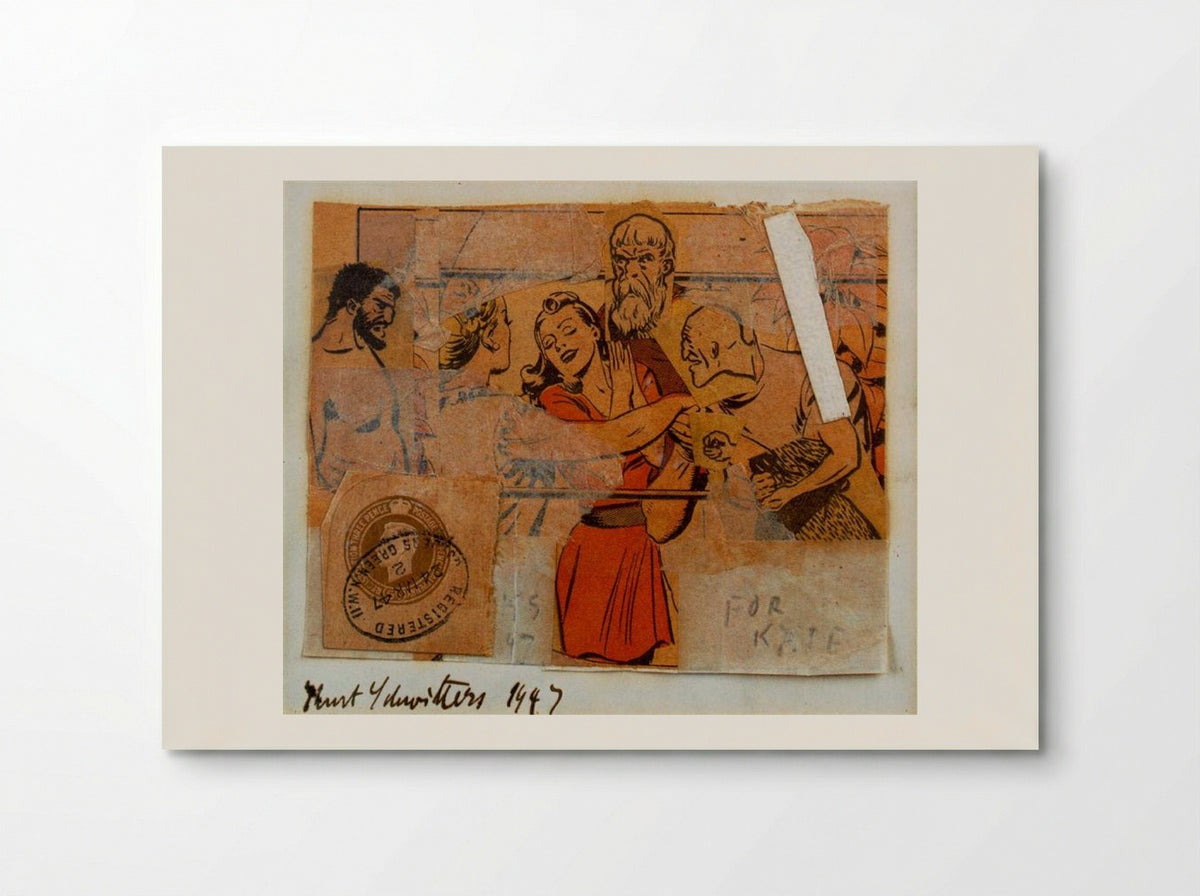 For Kate - Kurt Schwitters - Poster