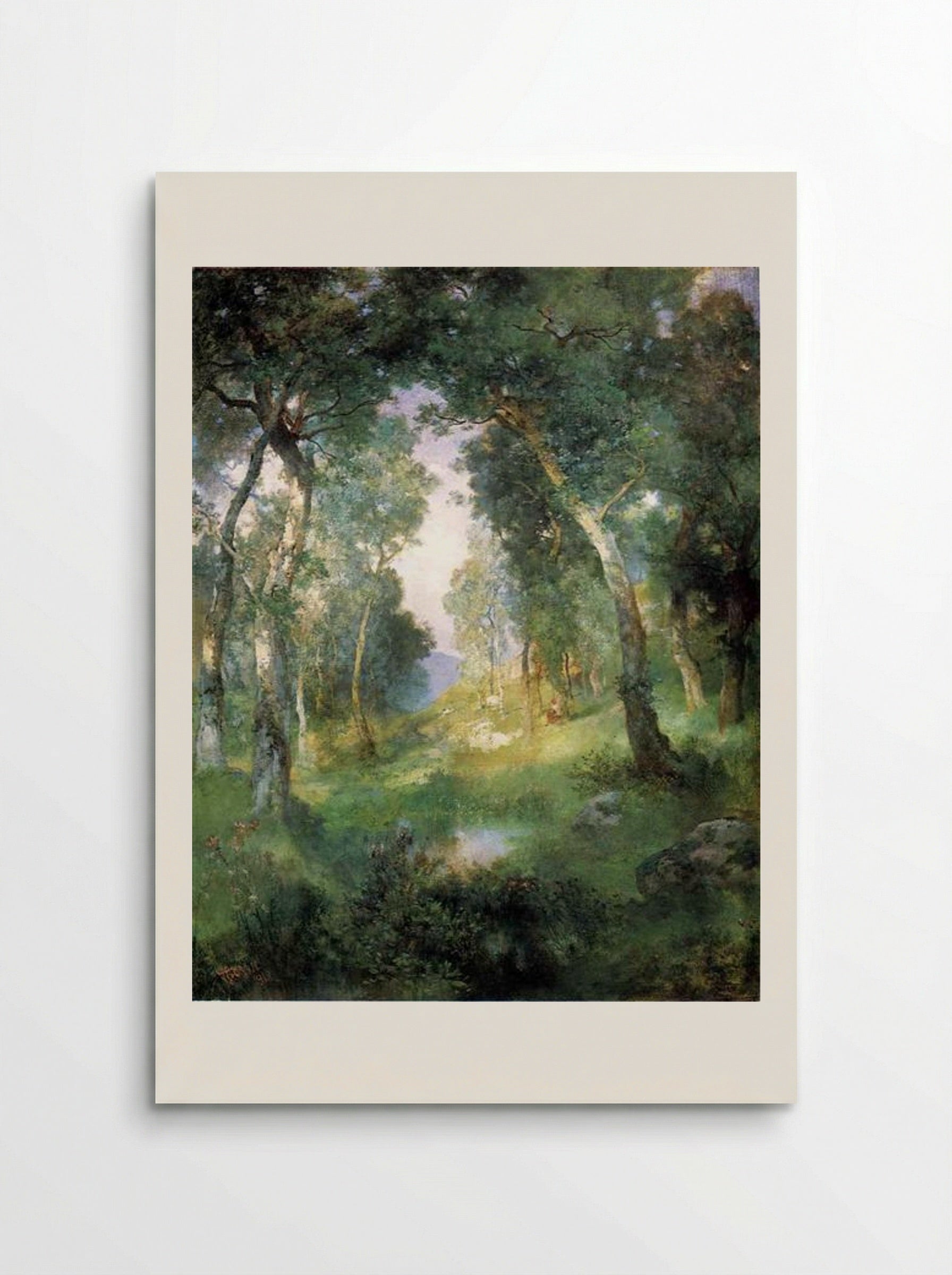 Forest Glade, Santa Barbara - Julius LeBlanc Stewart - Poster
