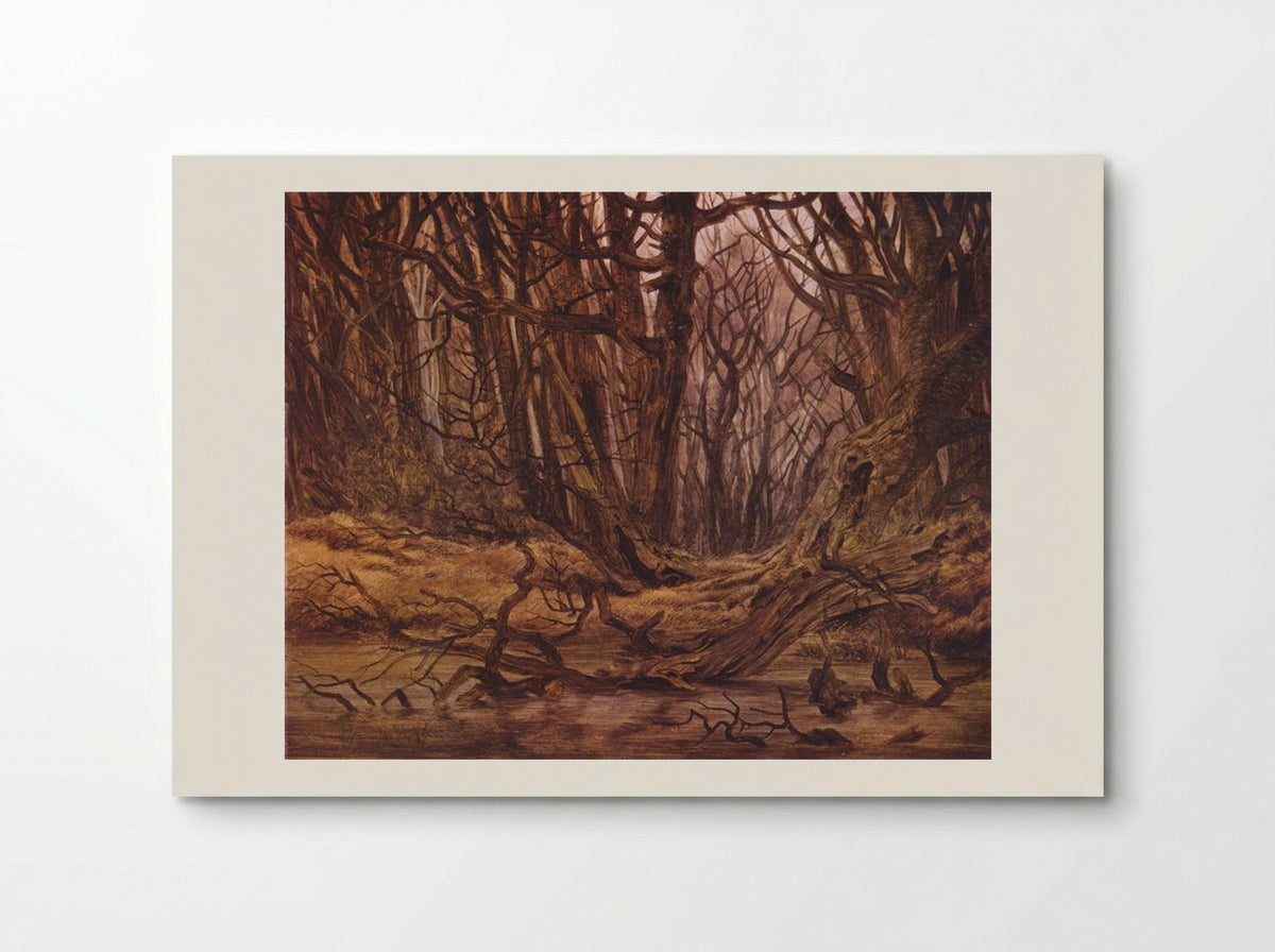 Forest in the Late Autumn - Caspar David Friedrich - Poster