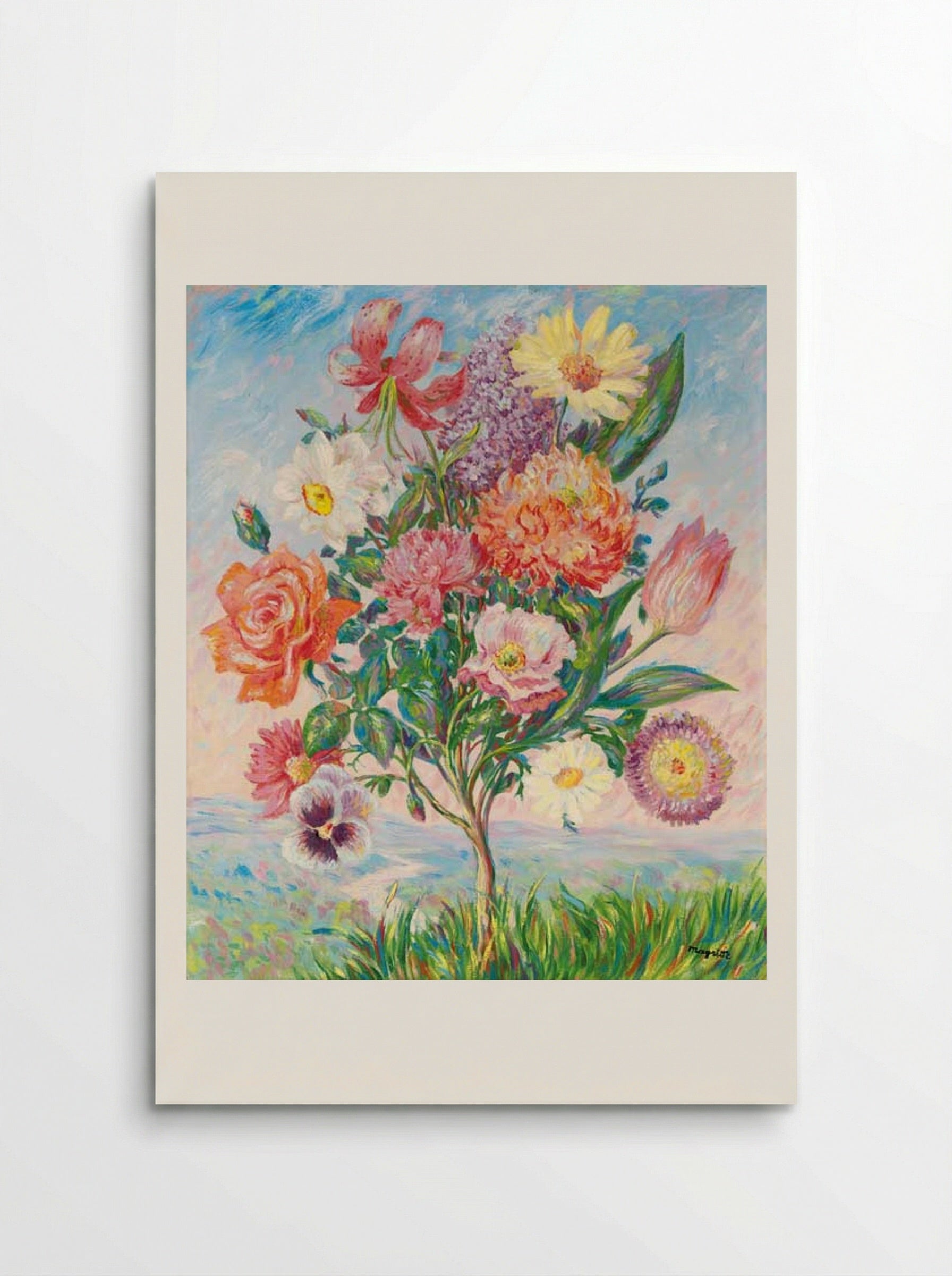 Forethought - René Magritte - Poster