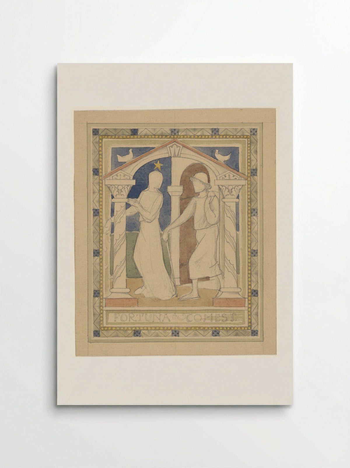Fortuna Comes - Antoon Derkinderen - Poster