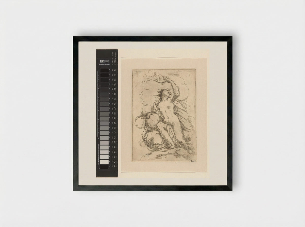 Fortuna - Giuseppe Diamantini - Framed Print Black