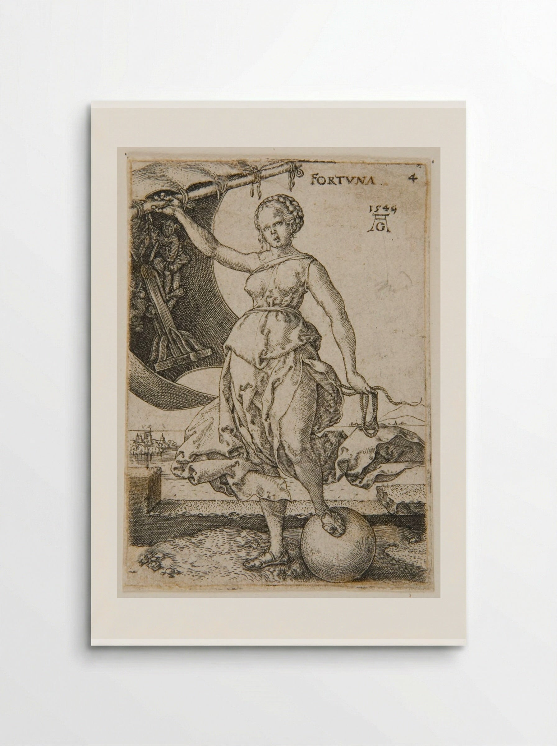 Fortune - Heinrich Aldegrever - Poster