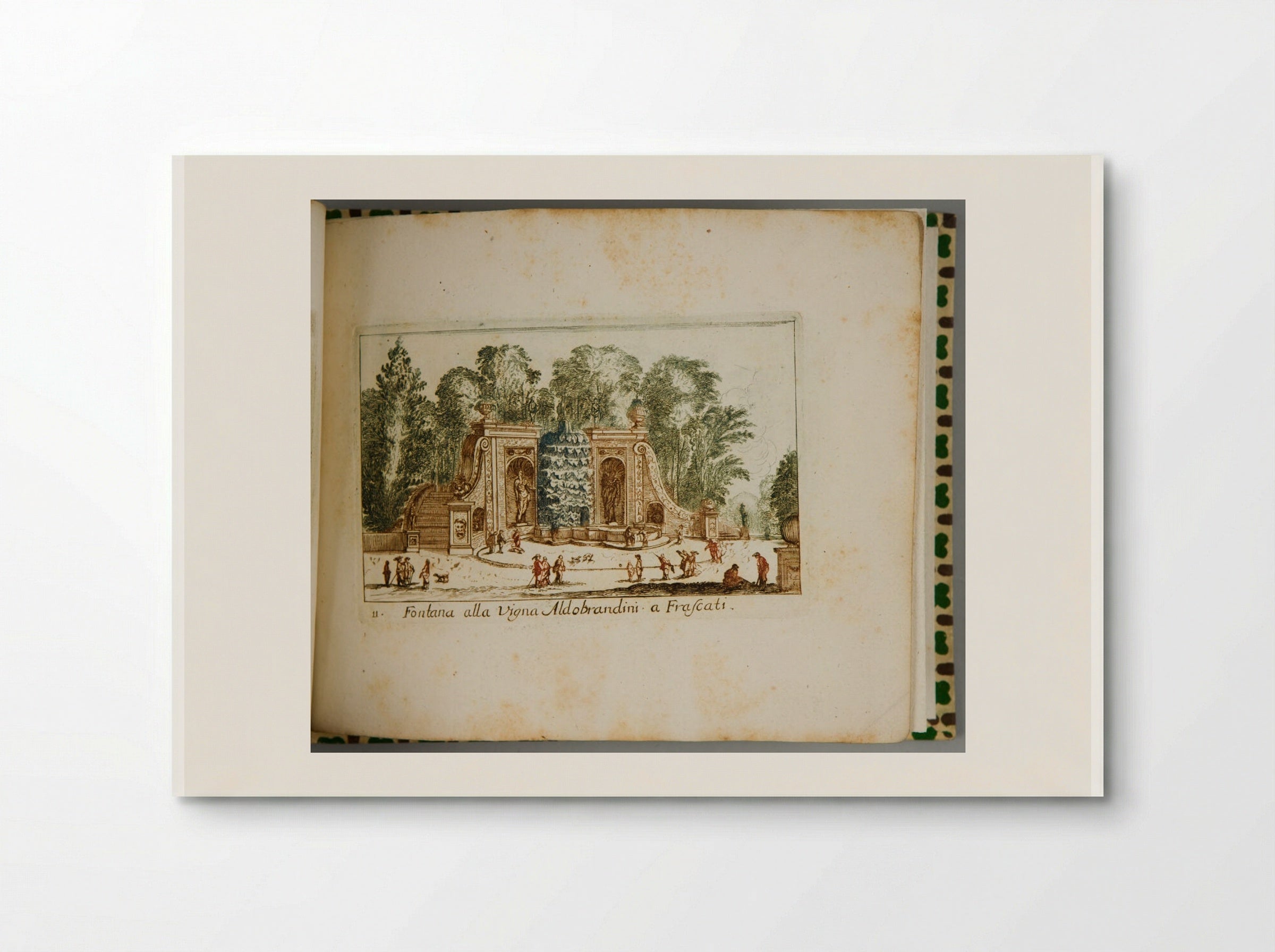 Fountain at the Villa Aldobrandini at Frascati - Abraham Bloteling - Poster