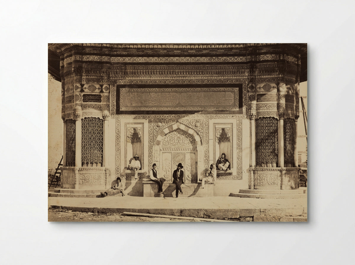Fountain of Sultan Ahmed III, Constantinople - Pascal Sébah - Poster
