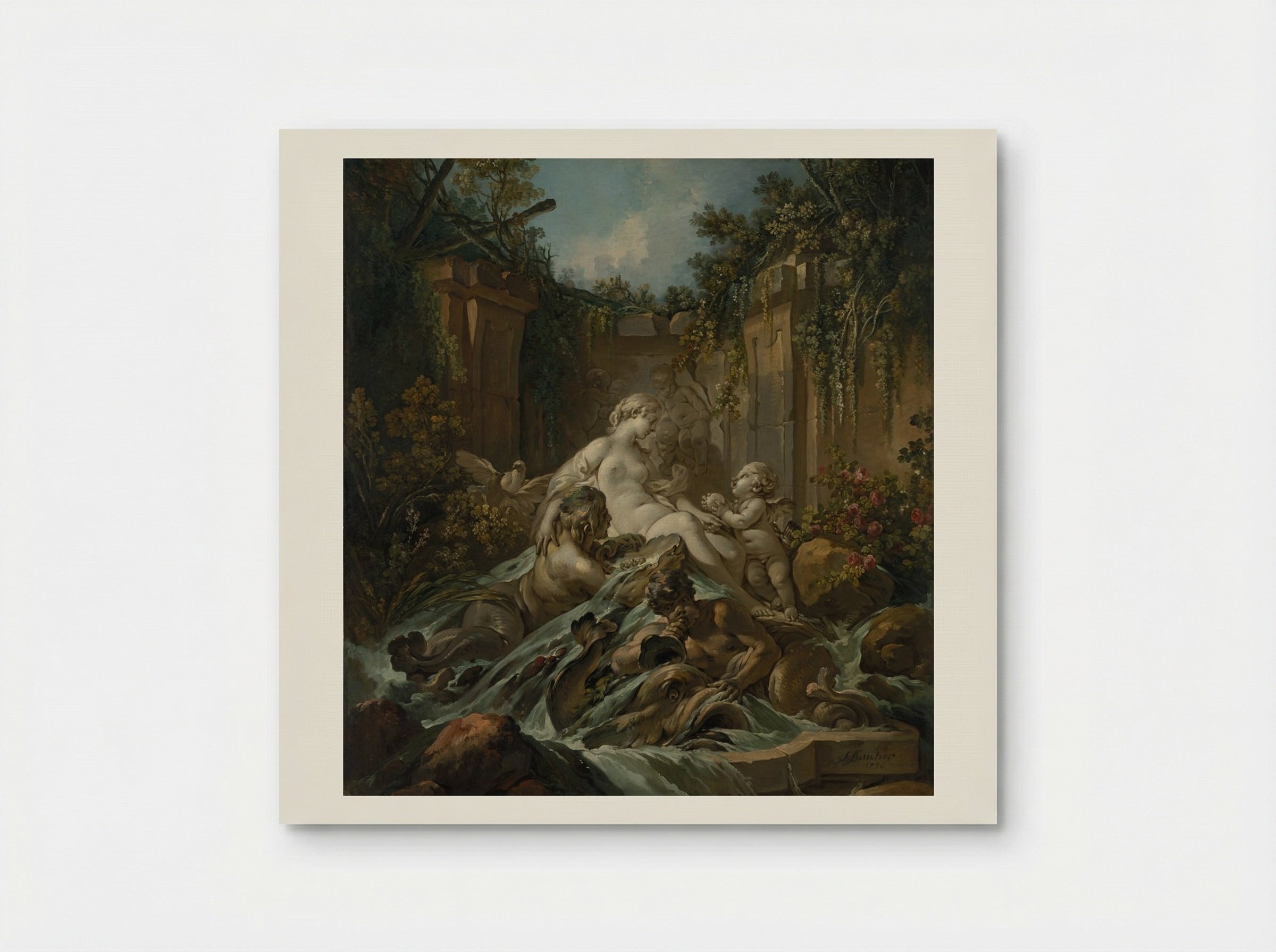 Fountain of Venus - François Boucher - Poster
