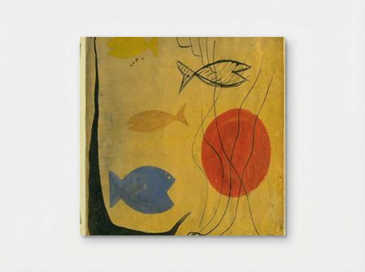 Four Fish in Water - Alexander Calder - Poster