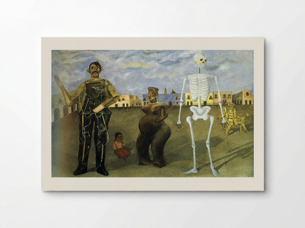 Four Inhabitants of Mexico - Frida Kahlo - Poster