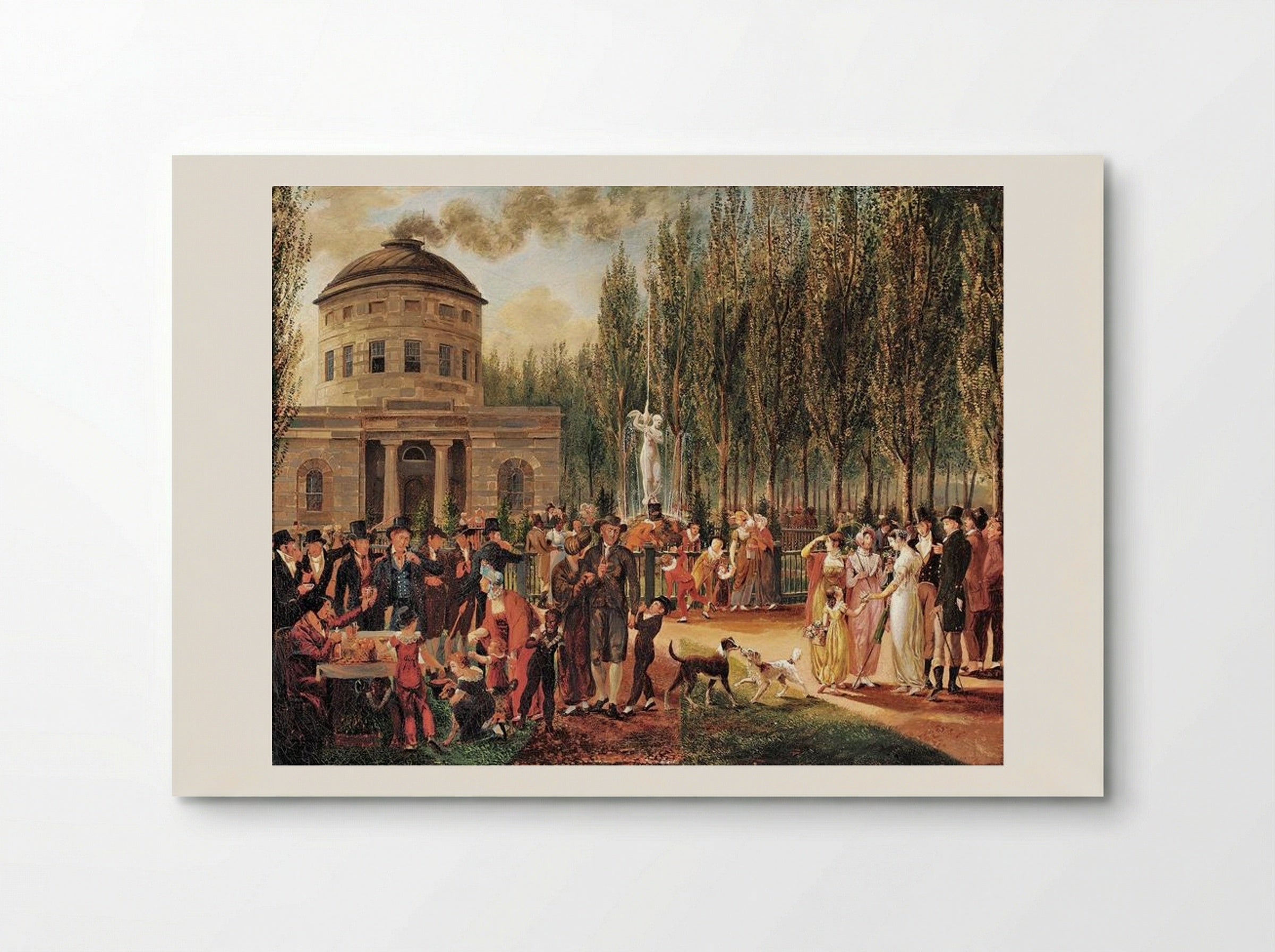 Fourth of July in Centre Square Philadelphia - John Lewis Krimmel - Poster