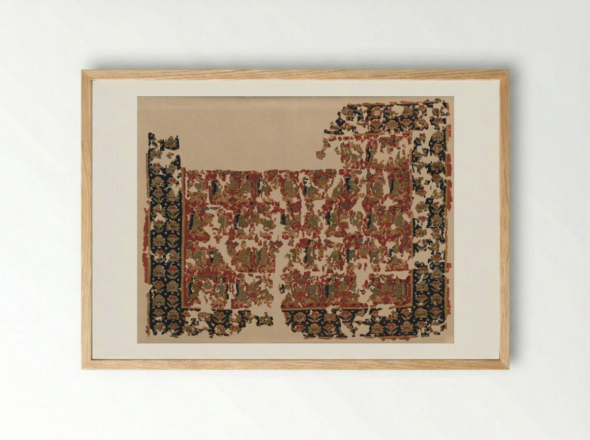 Fragment of Hanging - Fine Art Print - Framed Print Wood