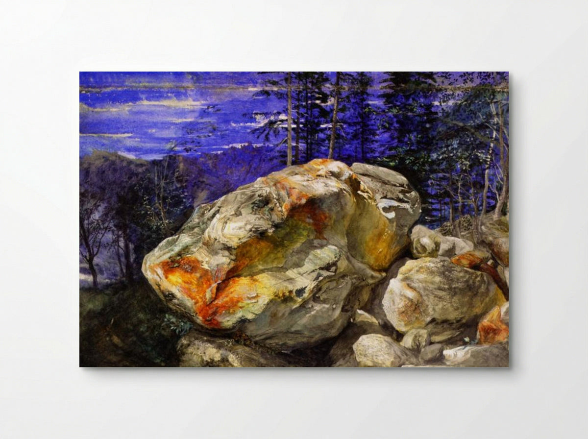 Fragment of the Alps - John Ruskin - Poster