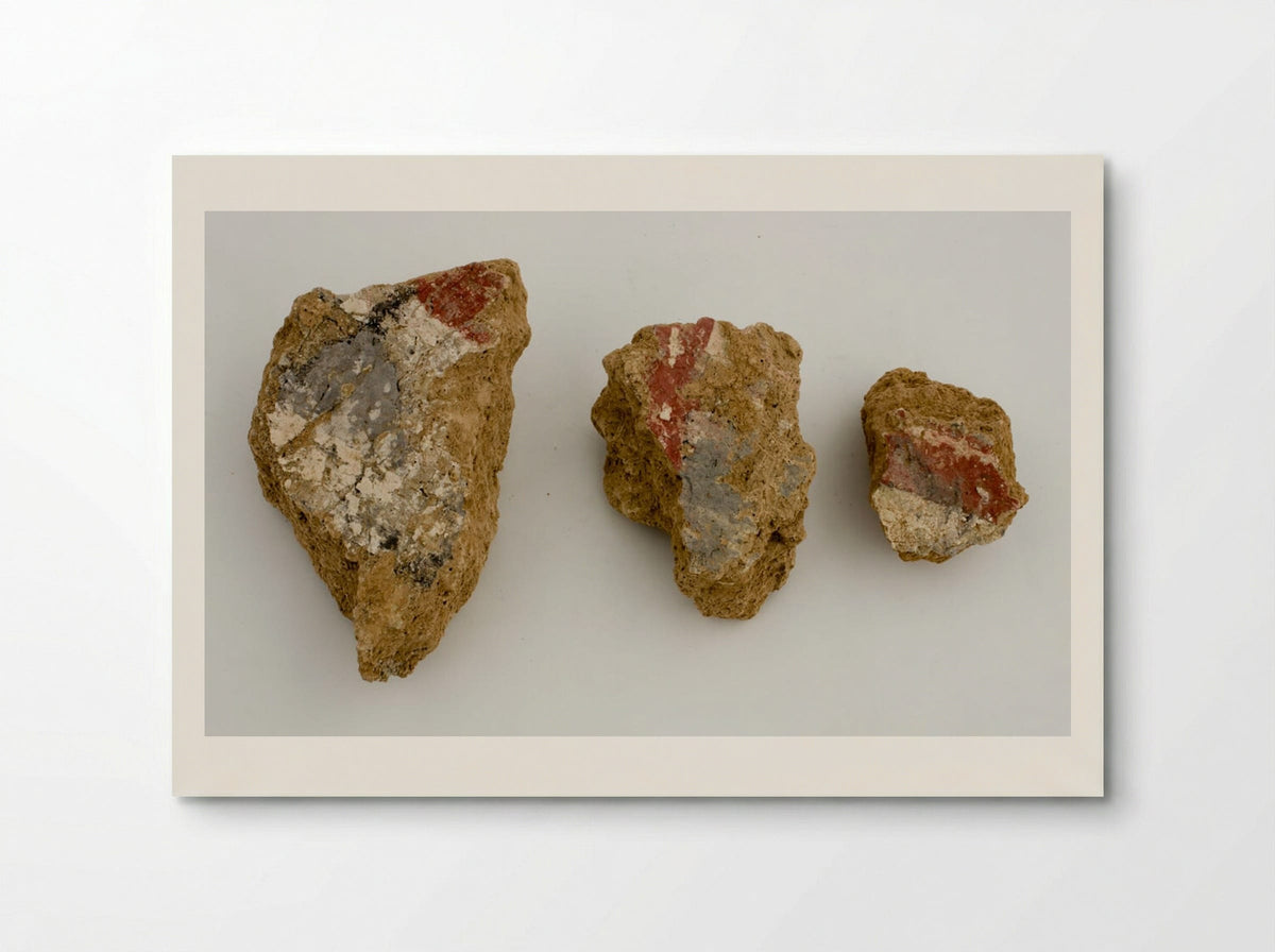 Fragments of Wall Paintings from Nuzi - Unknown Artist - Poster